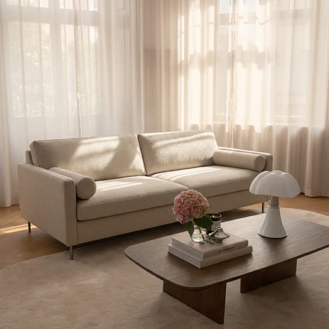 Åre 3-seater Sofa Beige 227cm