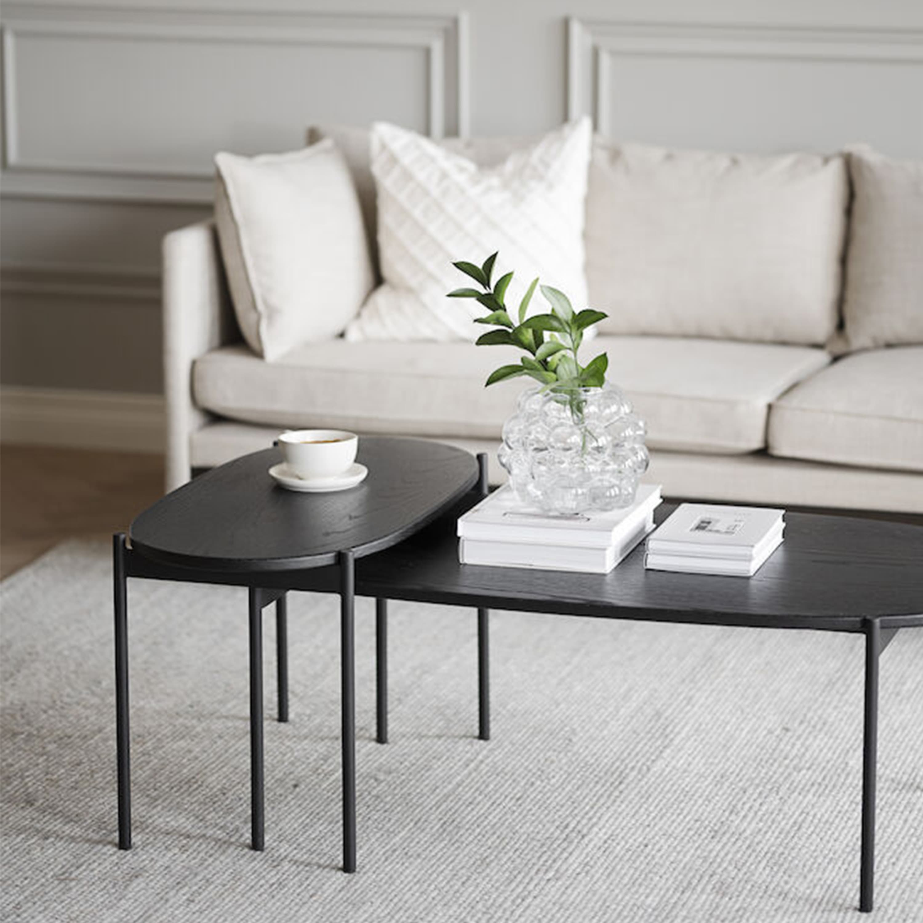 Skye Coffee Table Black 120x60