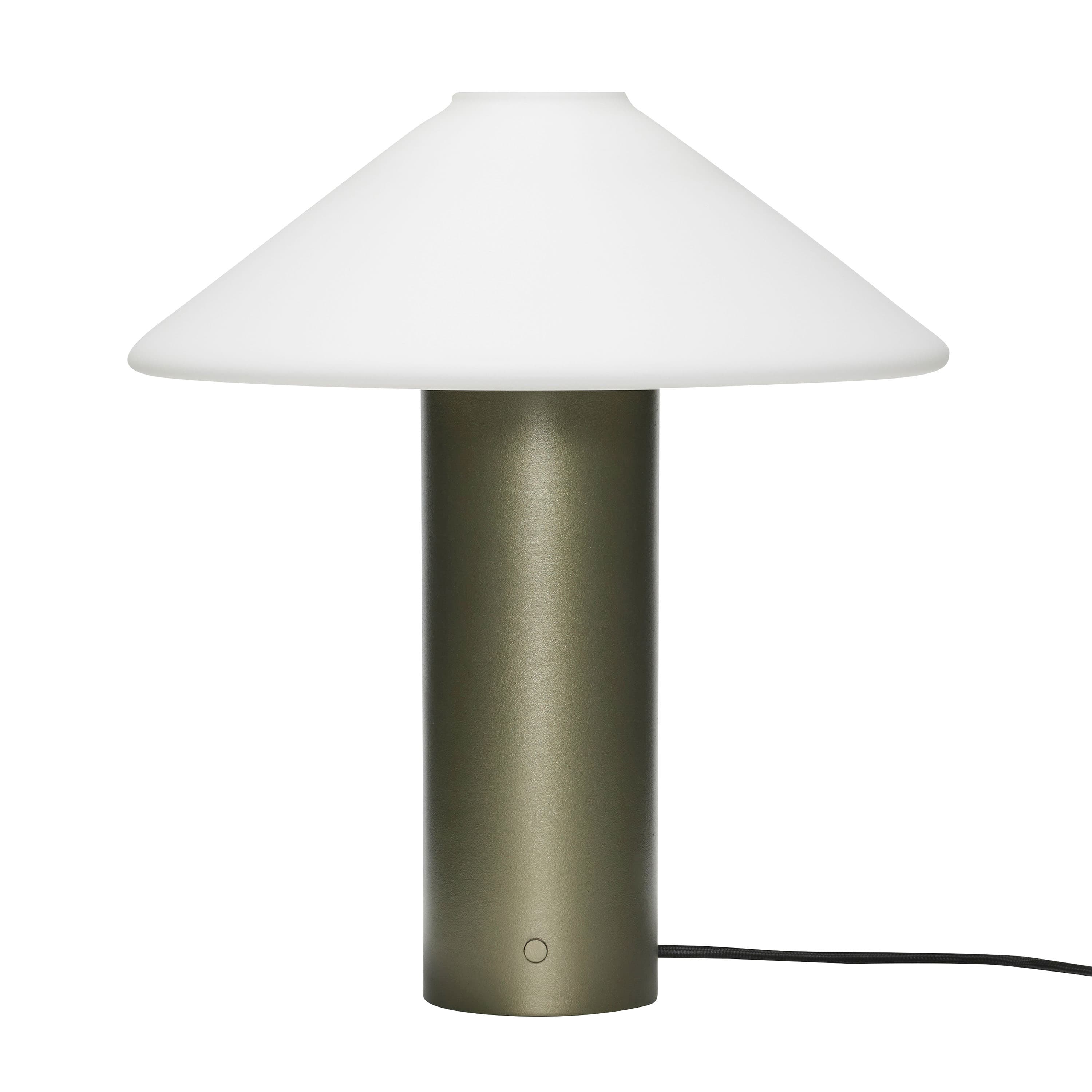 Orbit Table Lamp Dark Green 40cm