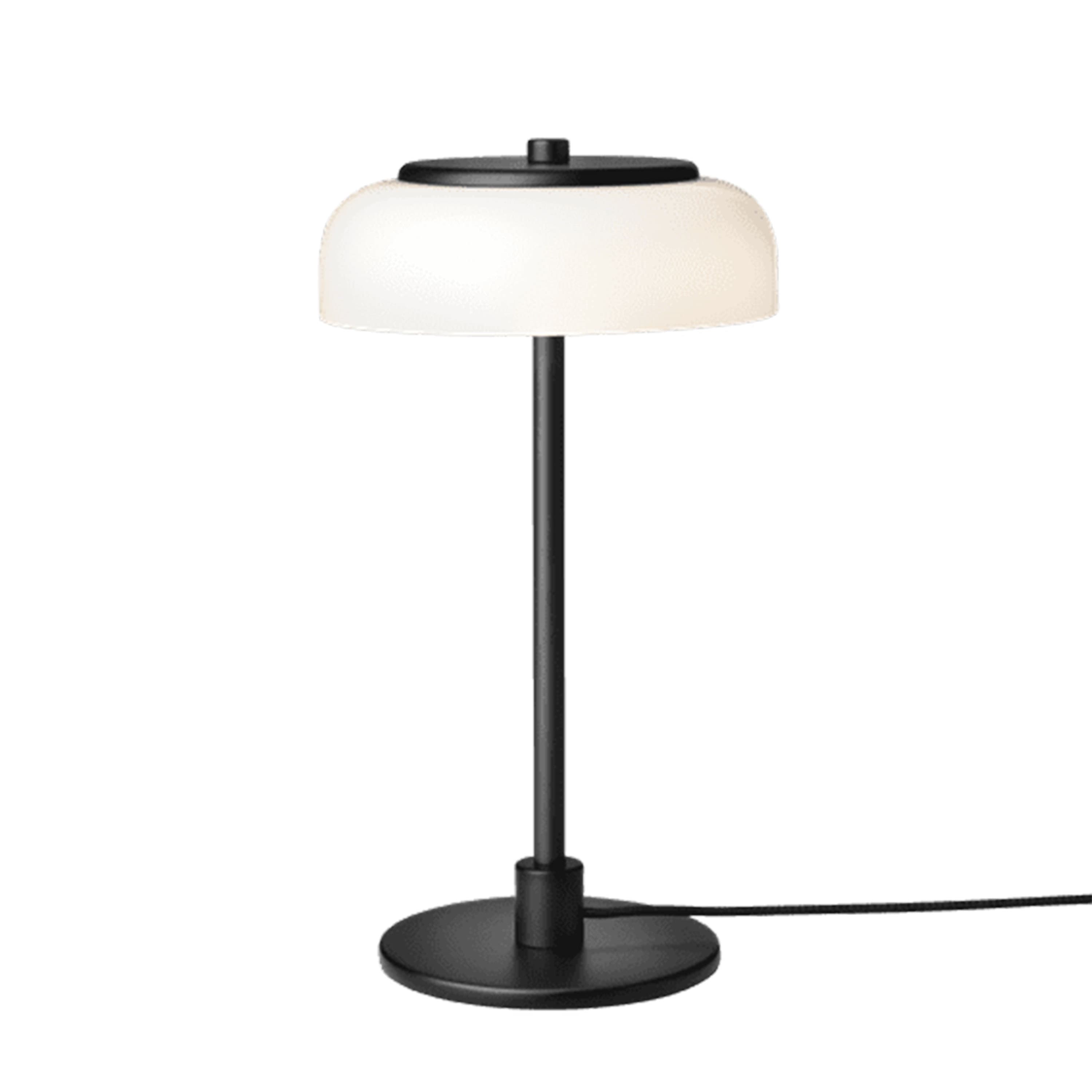 Blossi table lamp Black/Opal Small