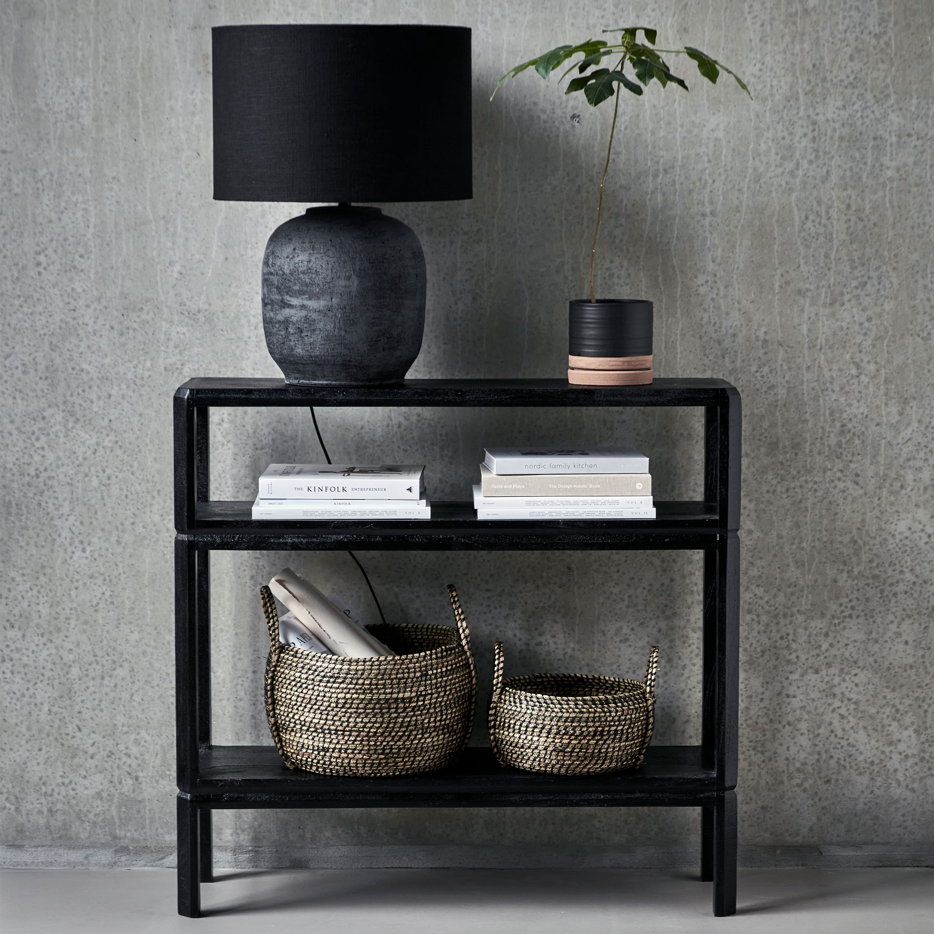 Mono Konsolbord Black 100x95