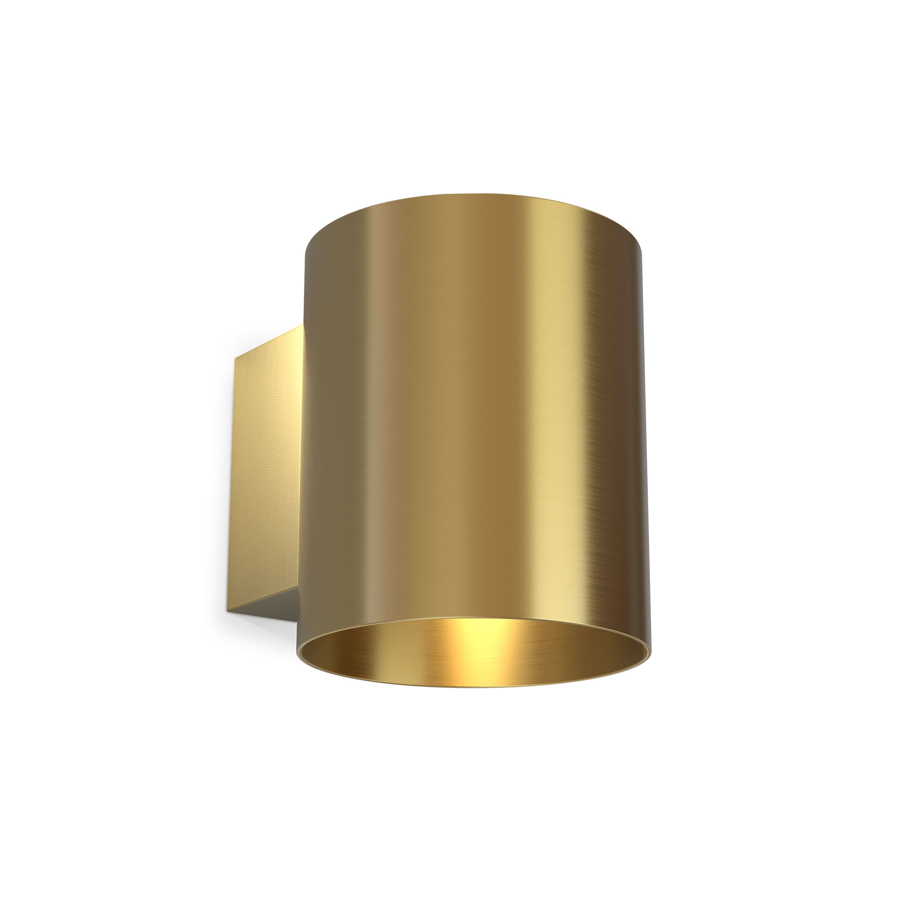Evoke Wandleuchte Satin brass Small