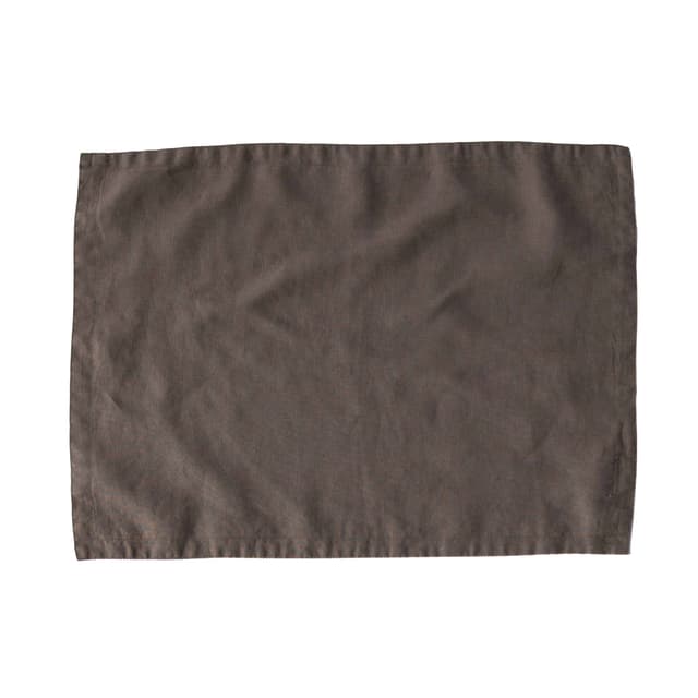 Table Mat Linen Taupe