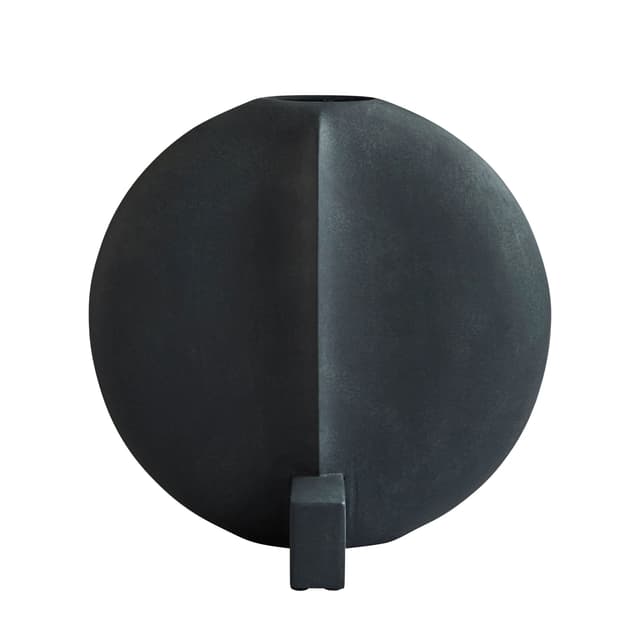 Guggenheim Vase Black Large
