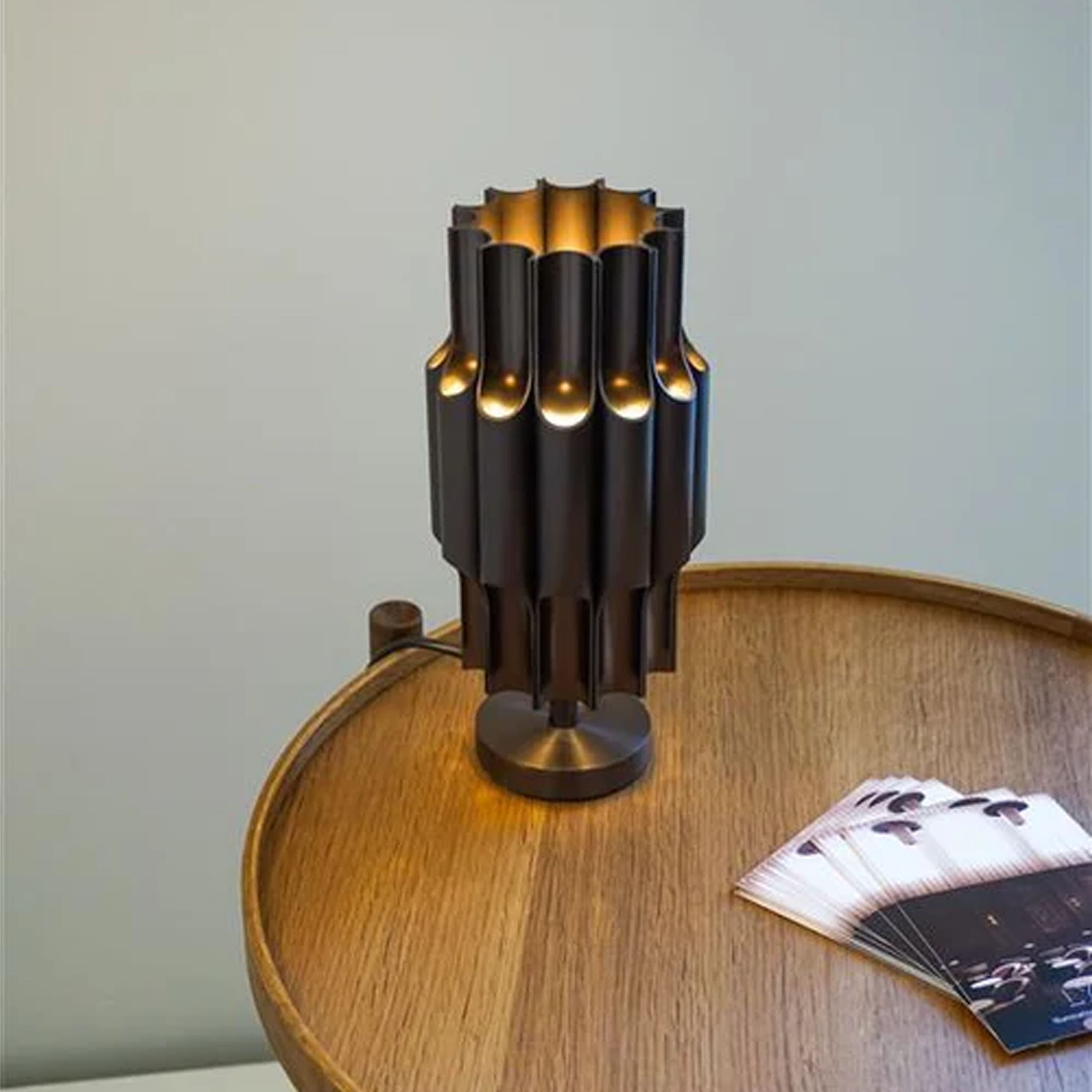 Pan Table Lamp Aluminium 25cm