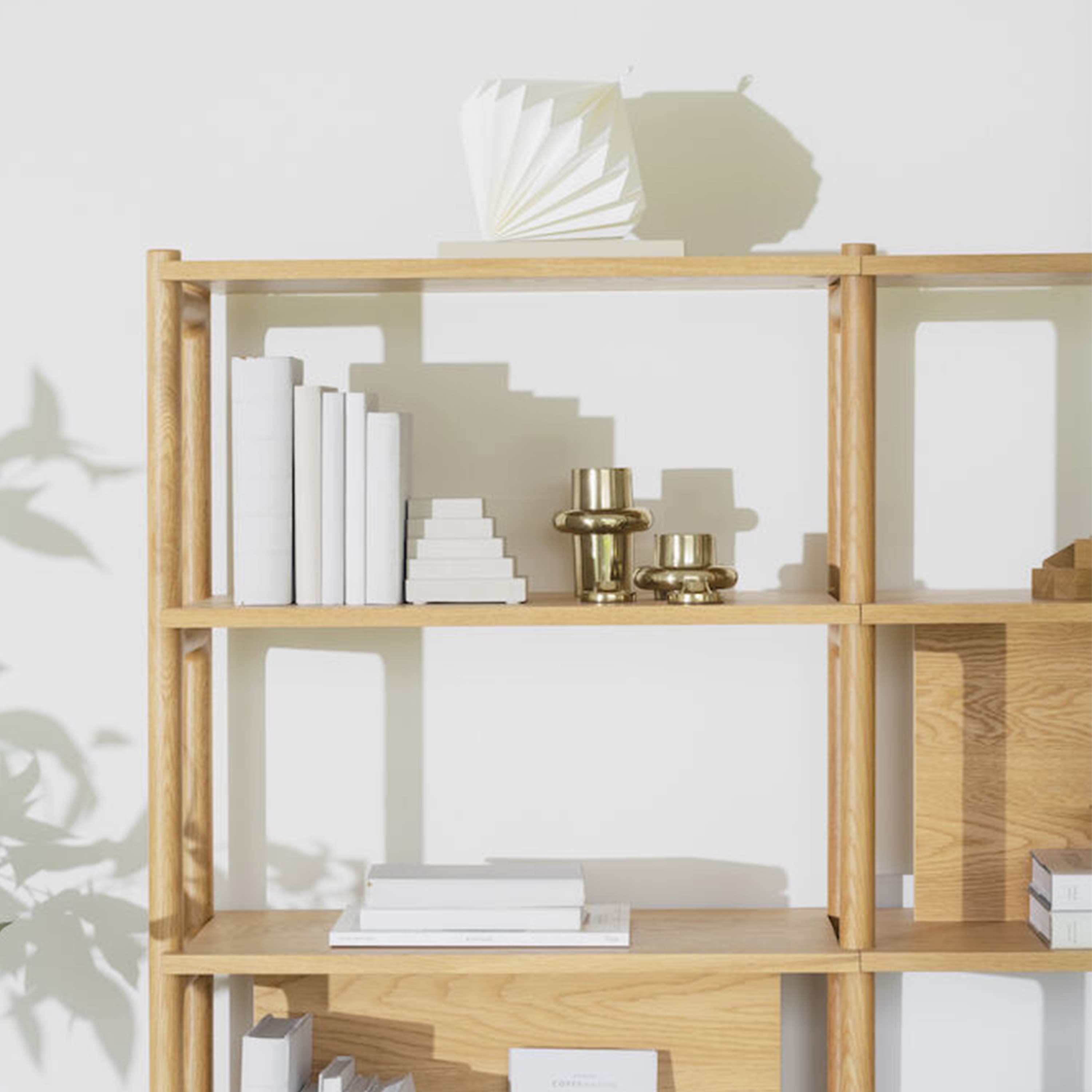 Holton Bookcase Oak 166cm