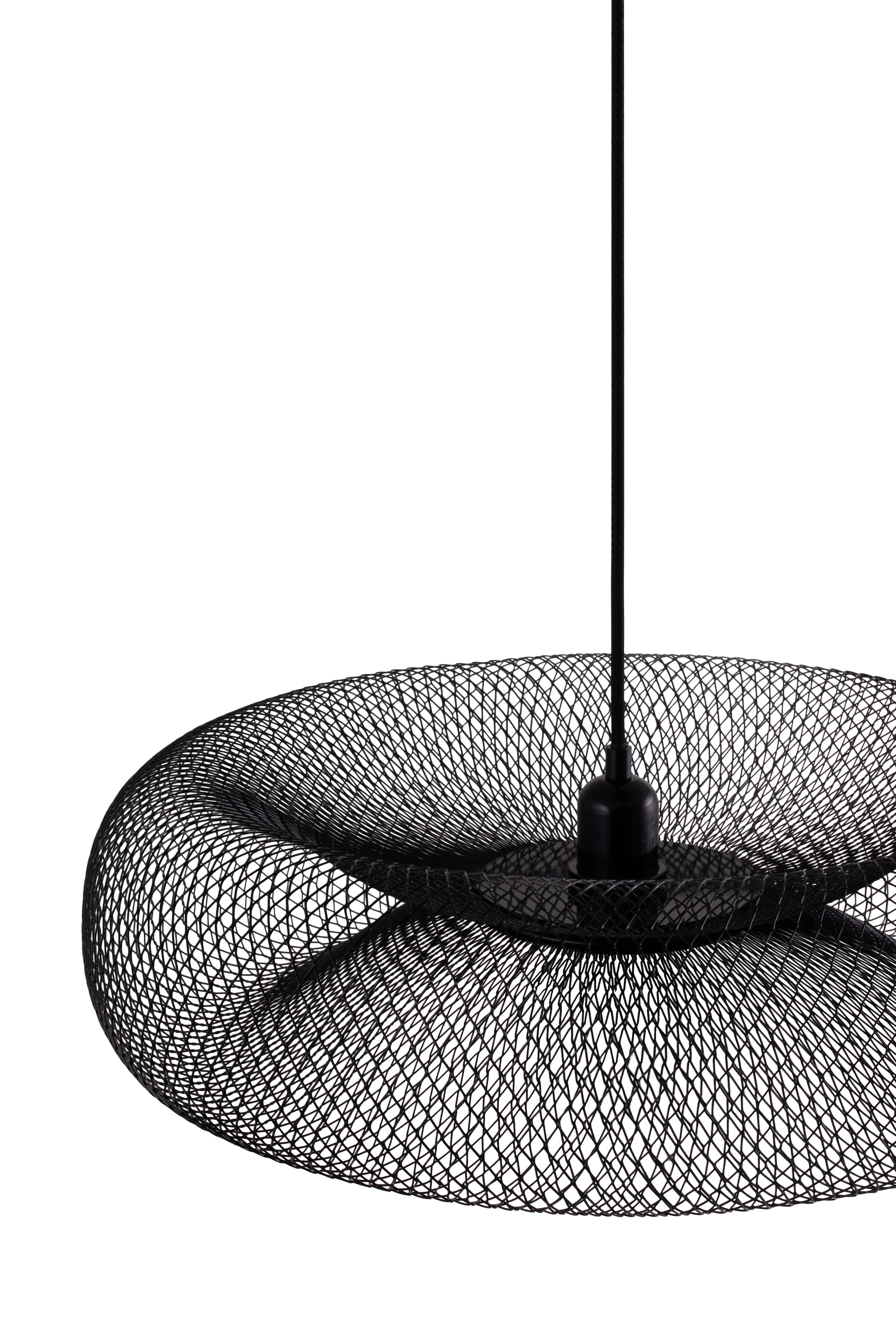 Torus Deckenlampe Schwarz Ø50