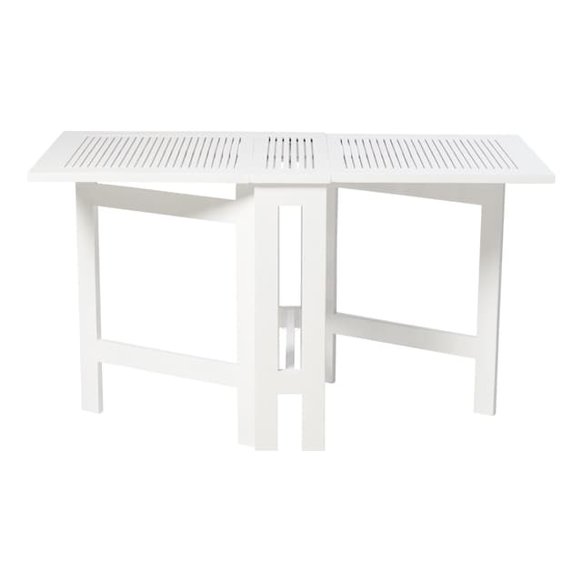 Butterfly Balcony Table White 130cm