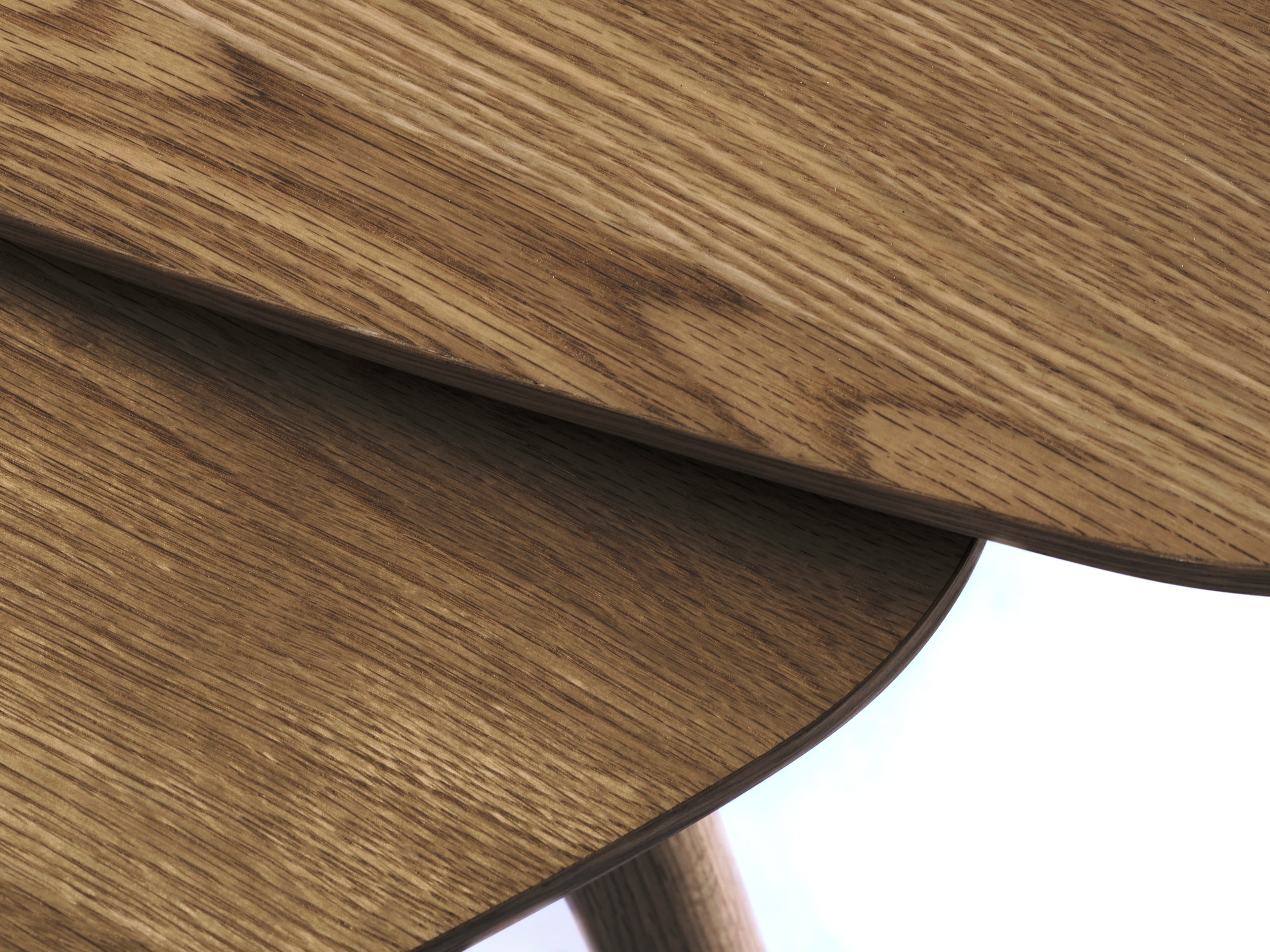 Artie Triangluar Nest of tables Smoked