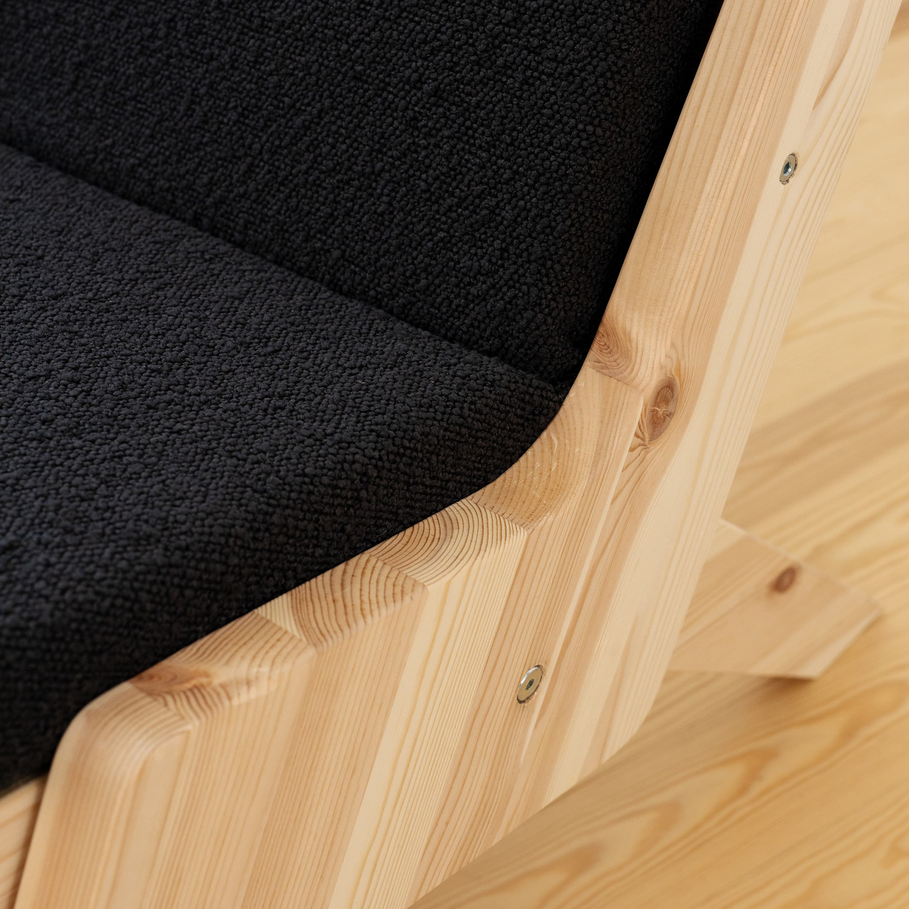Sway Sessel Natur/Midnight Grey