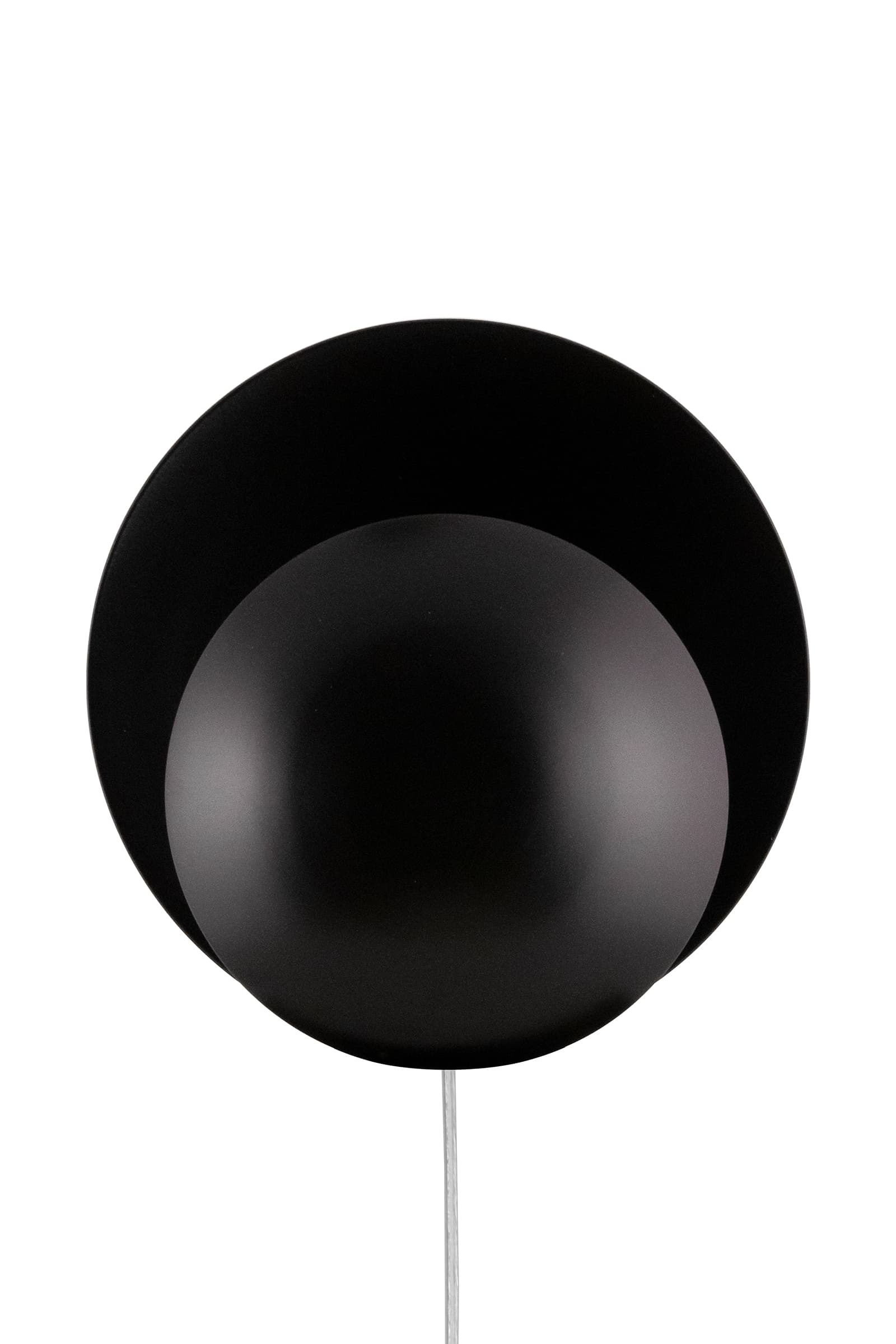 Orbit Wandlampe Schwarz
