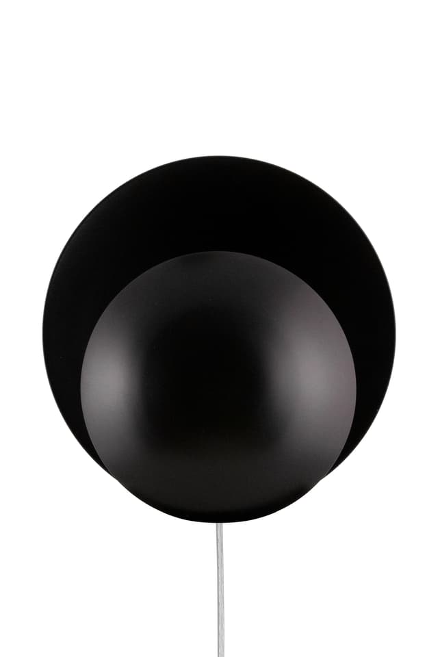 Orbit Wandlampe Schwarz