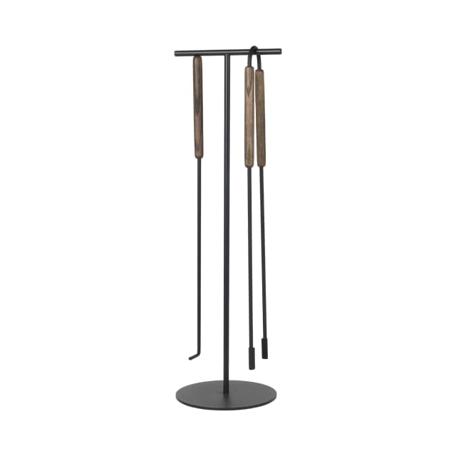 Ashi Kaminbesteck 3-teilig Braun 75cm
