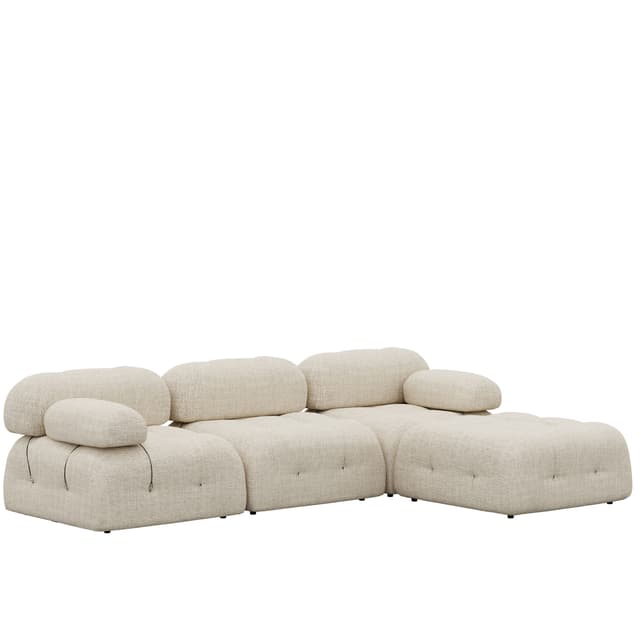 Blanca 3-Sitzer Divansofa Creme
