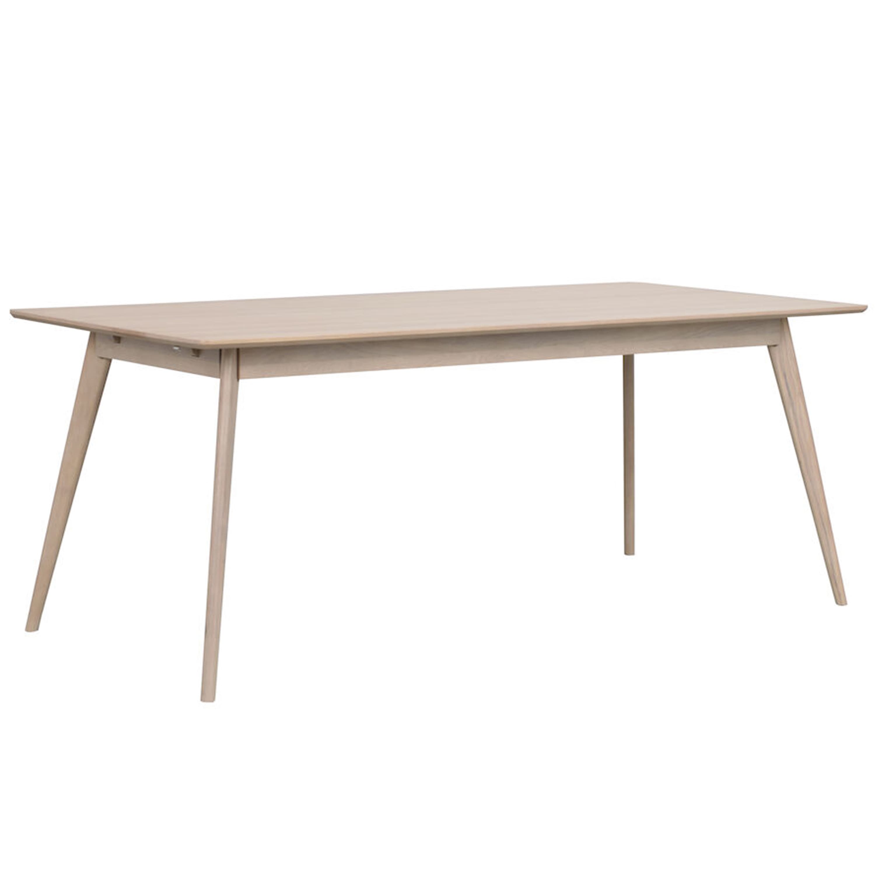 Yumi Dining Table White Pigmented 190cm