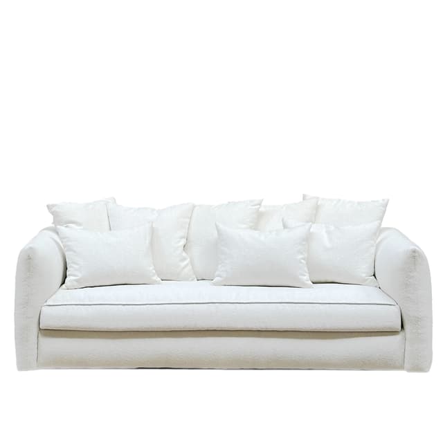 Cornell Sofa Bouclé Classic Offwhite 225cm
