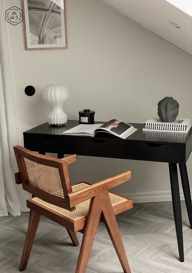 Molly Desk Black 110cm