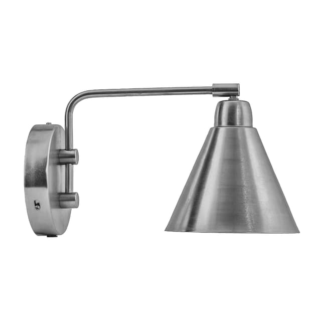 Game Wandleuchte Gebürstetes Silber-Finish 18 cm