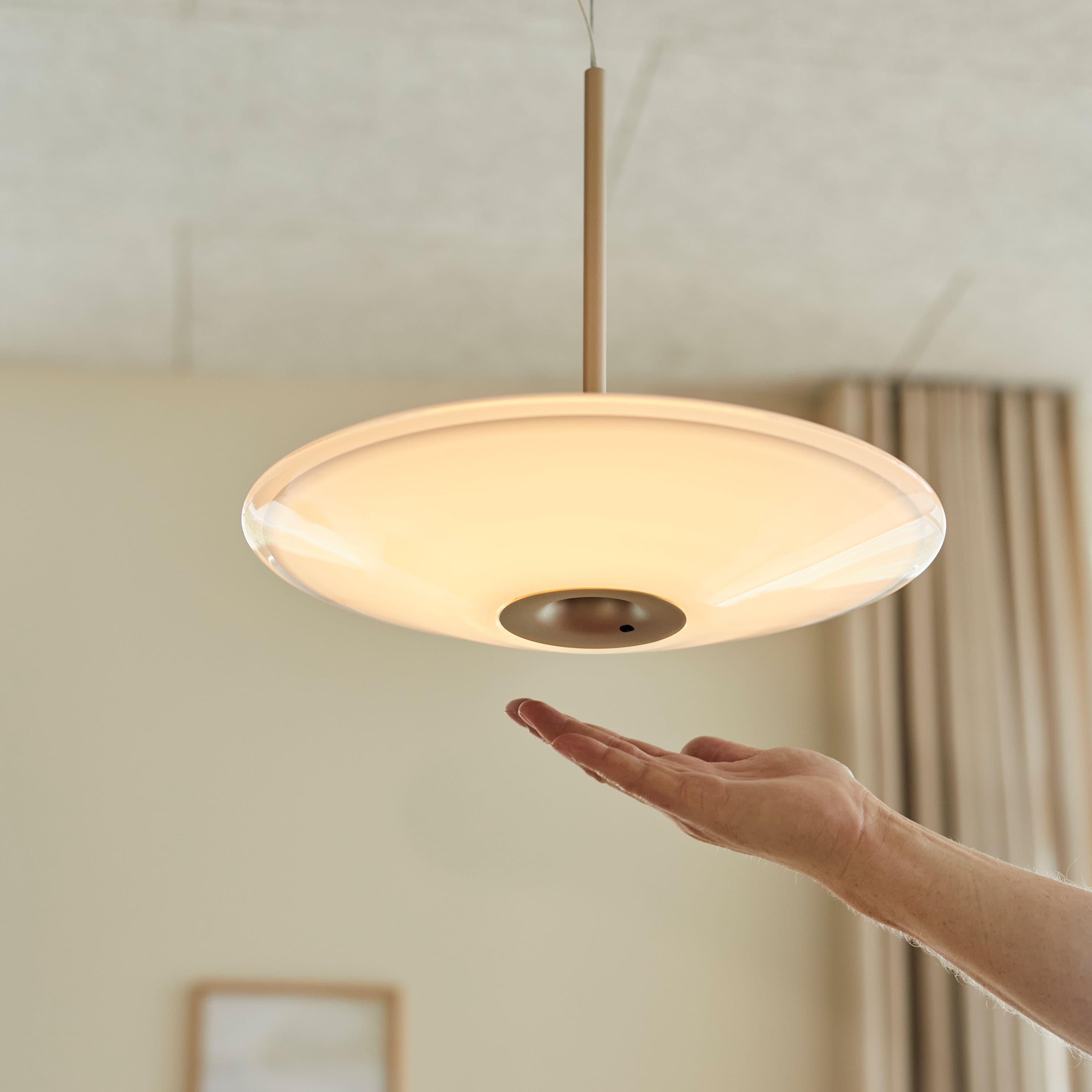 Solene So Ceiling Lamp White/Ivory Large