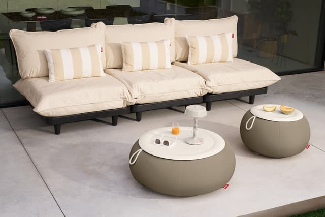 Dumpty Outdoor Couchtisch Ash Ø87