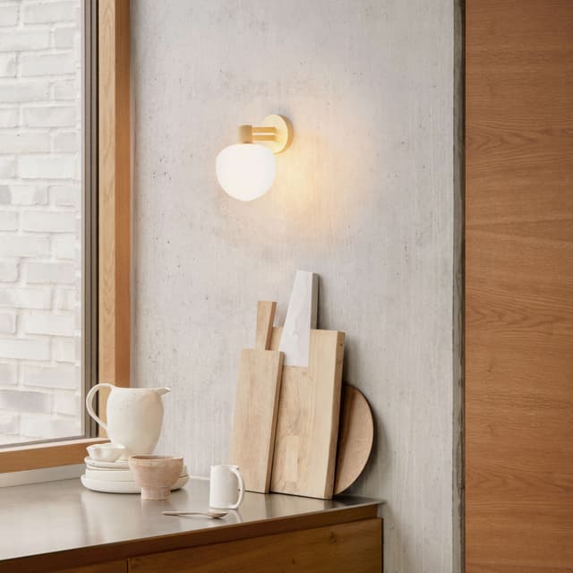 Memoir Wall Lamp Brass 18cm