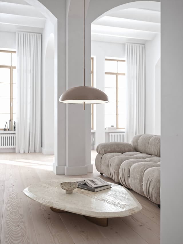 Versale Ceiling Light Brown