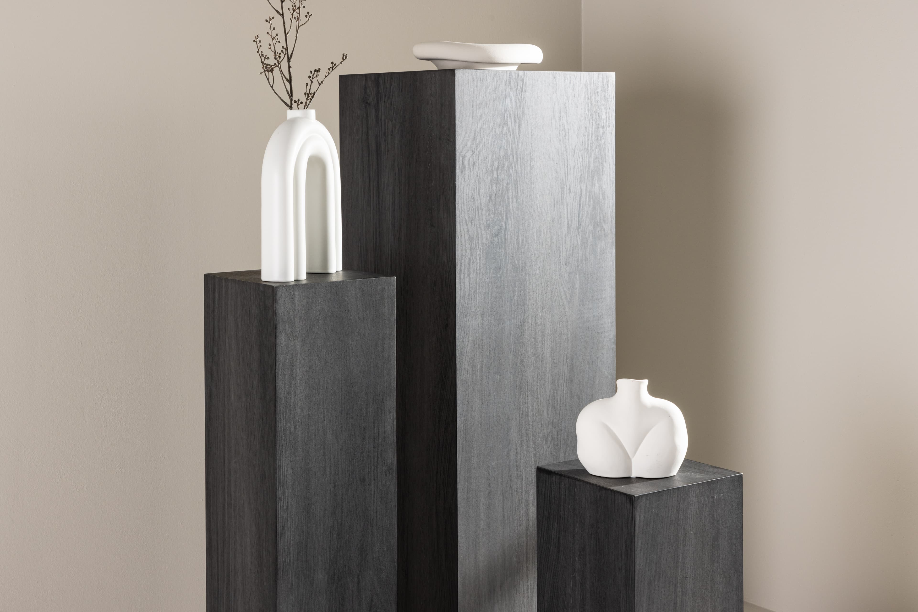 Ramsvik Podest Schwarz 95cm
