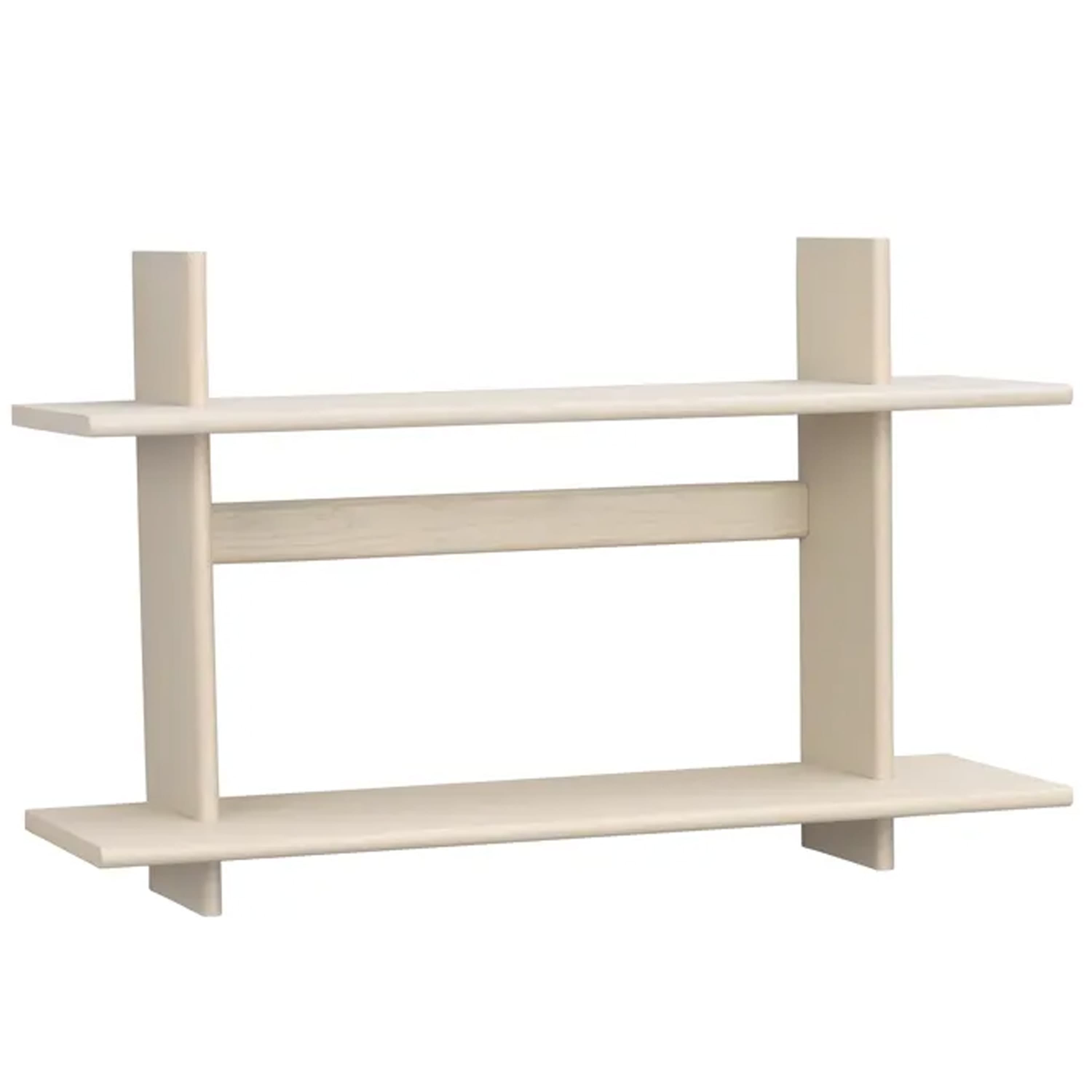 Westlock Wandregal Weiß pigmentierte Eiche 75x48