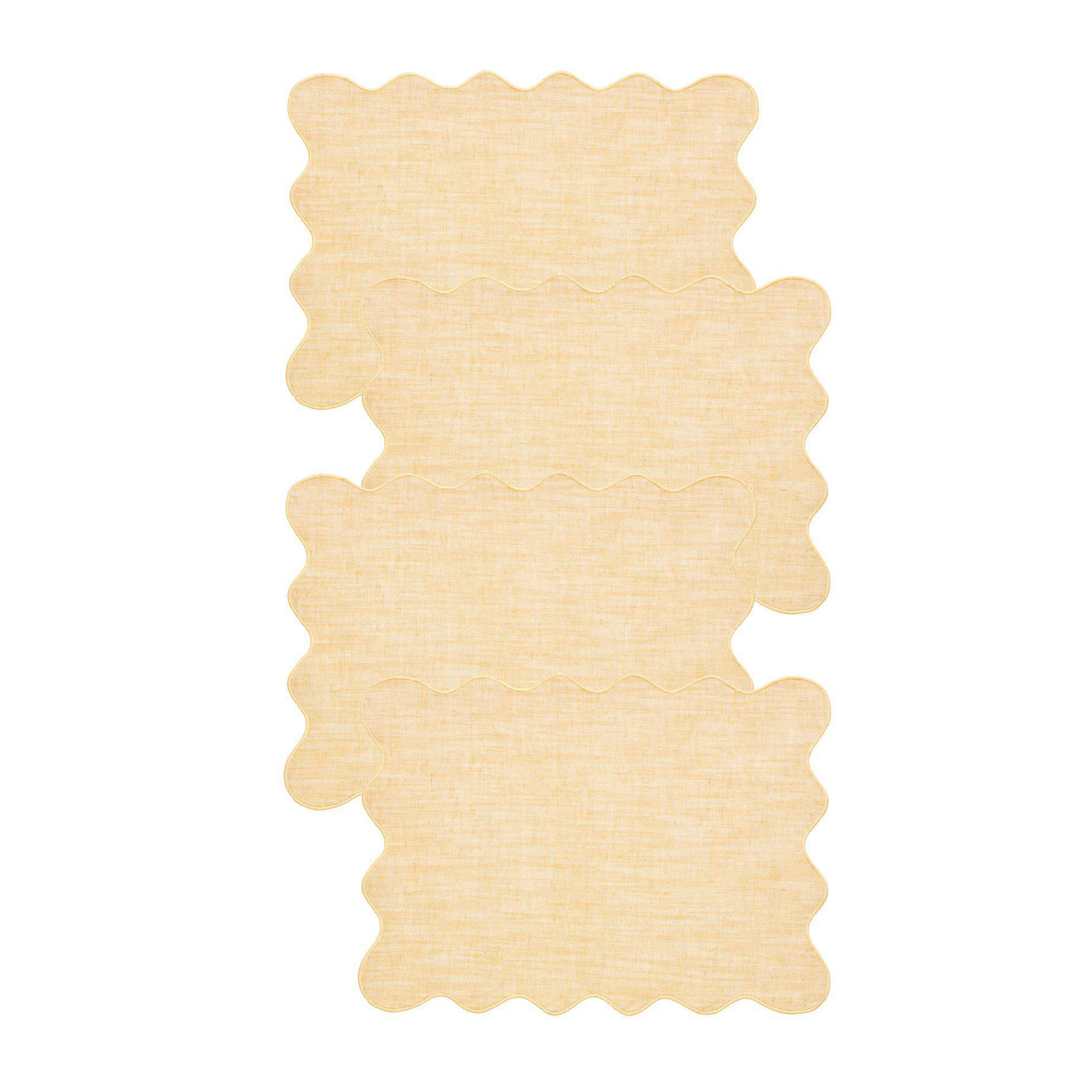Sabina Platzset Hafer 35x45 4er-Set
