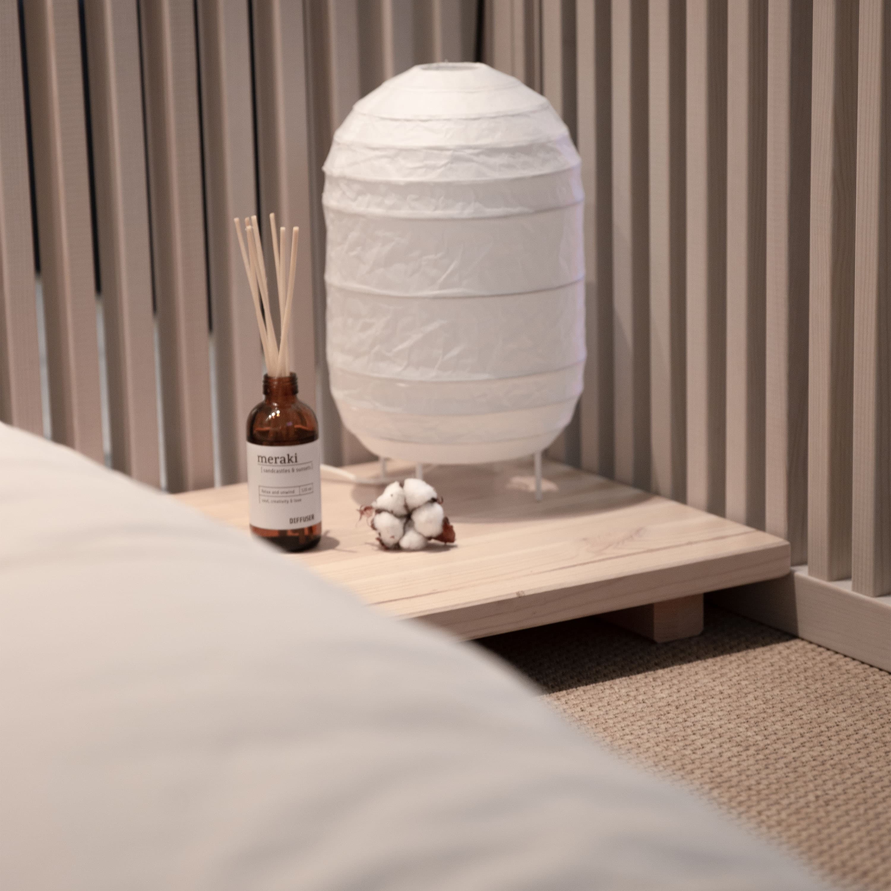 Dock Nachttisch Natur 34x45 2er Pack