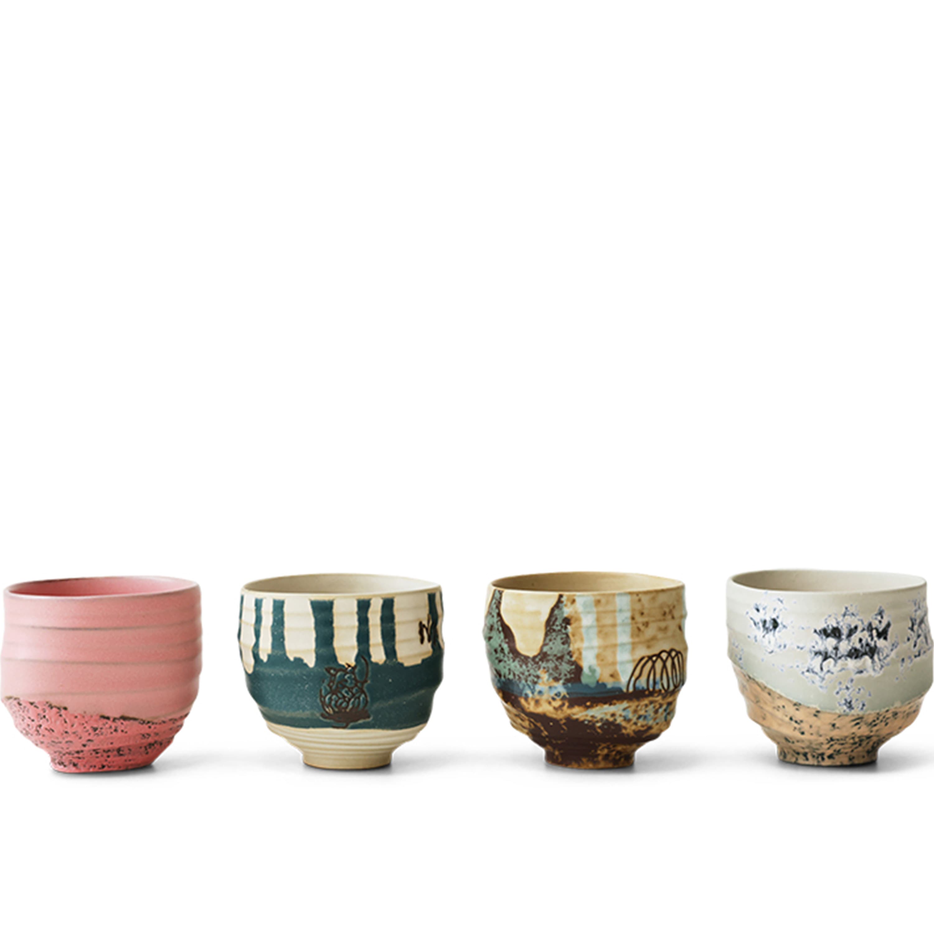 Artist Ceramics Kaffeetasse 4er-Set