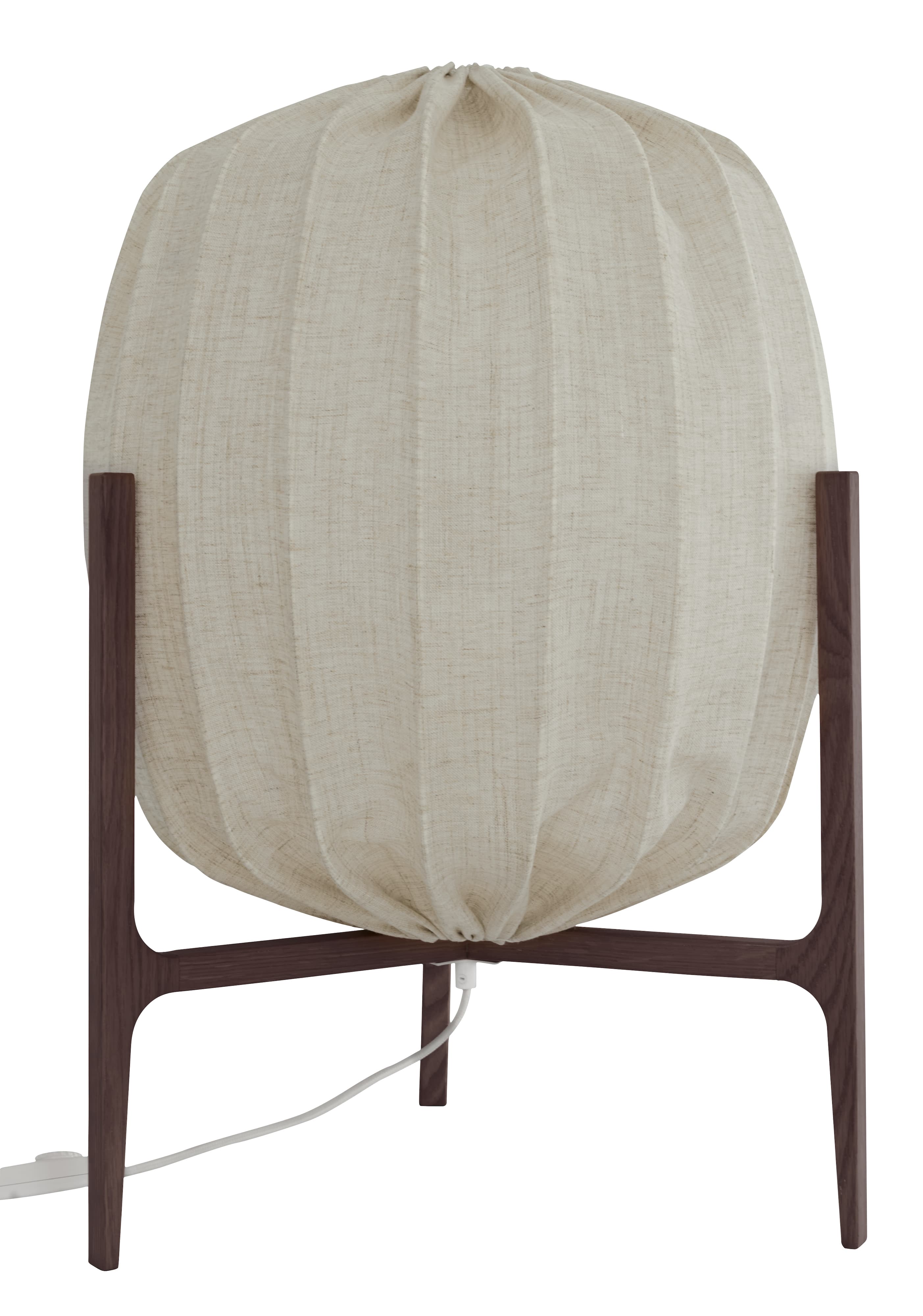 Prisma Floor Lamp Dark Ash/Natural 69cm