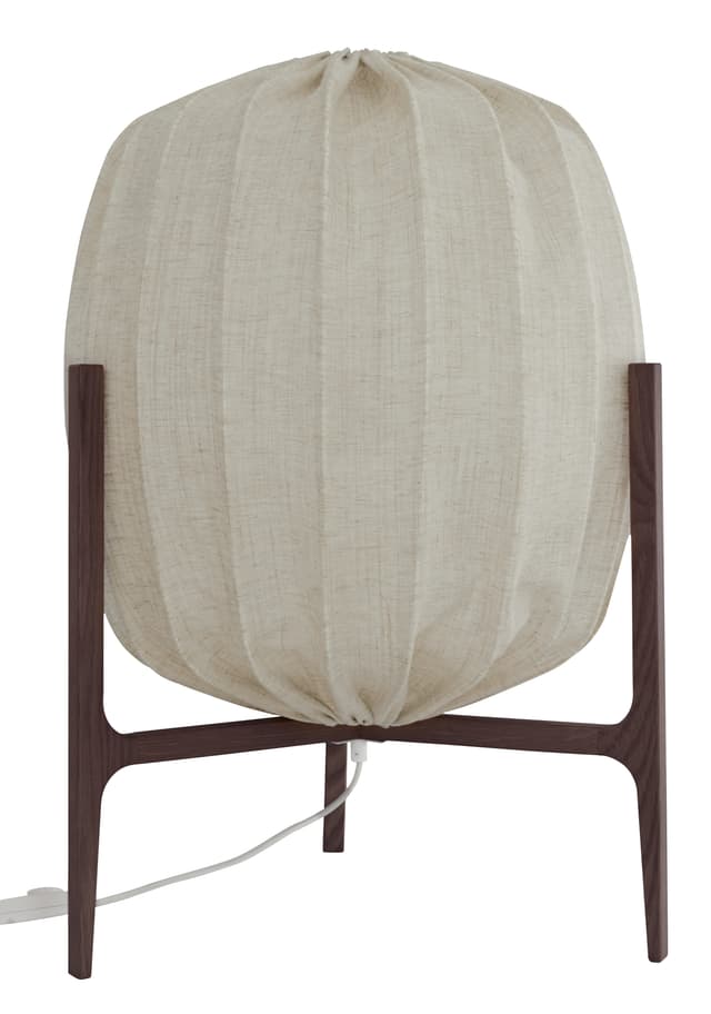 Prisma Floor Lamp Dark Ash/Natural 69cm