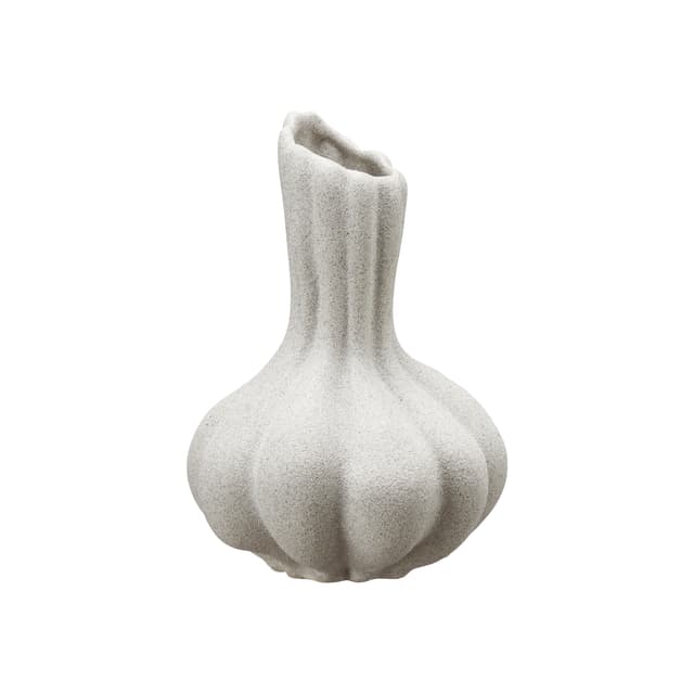 Dahlia Vase White Melange 30cm