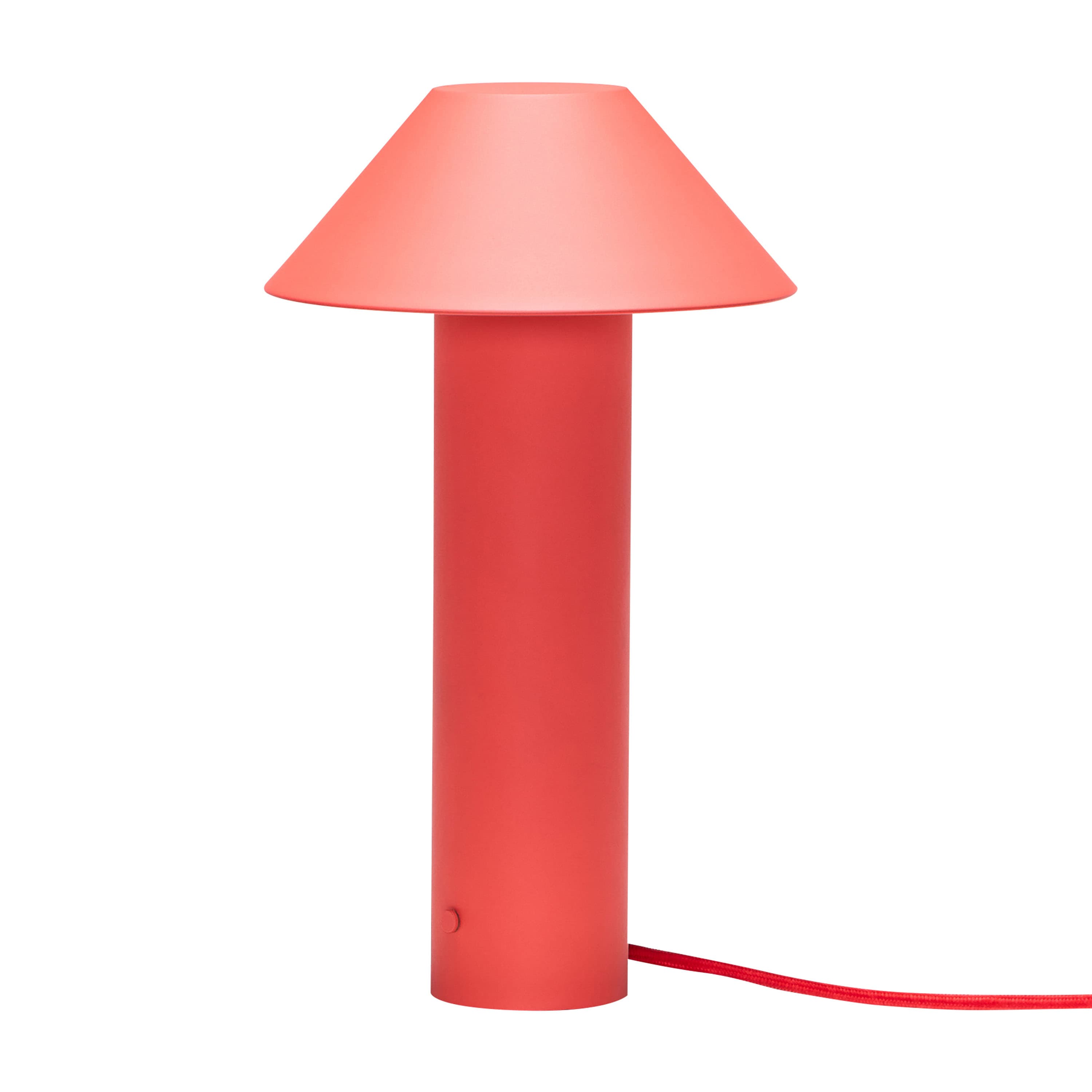 Tower Table Lamp Red 32cm