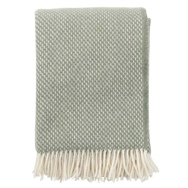 Preppy Wool Throw Green