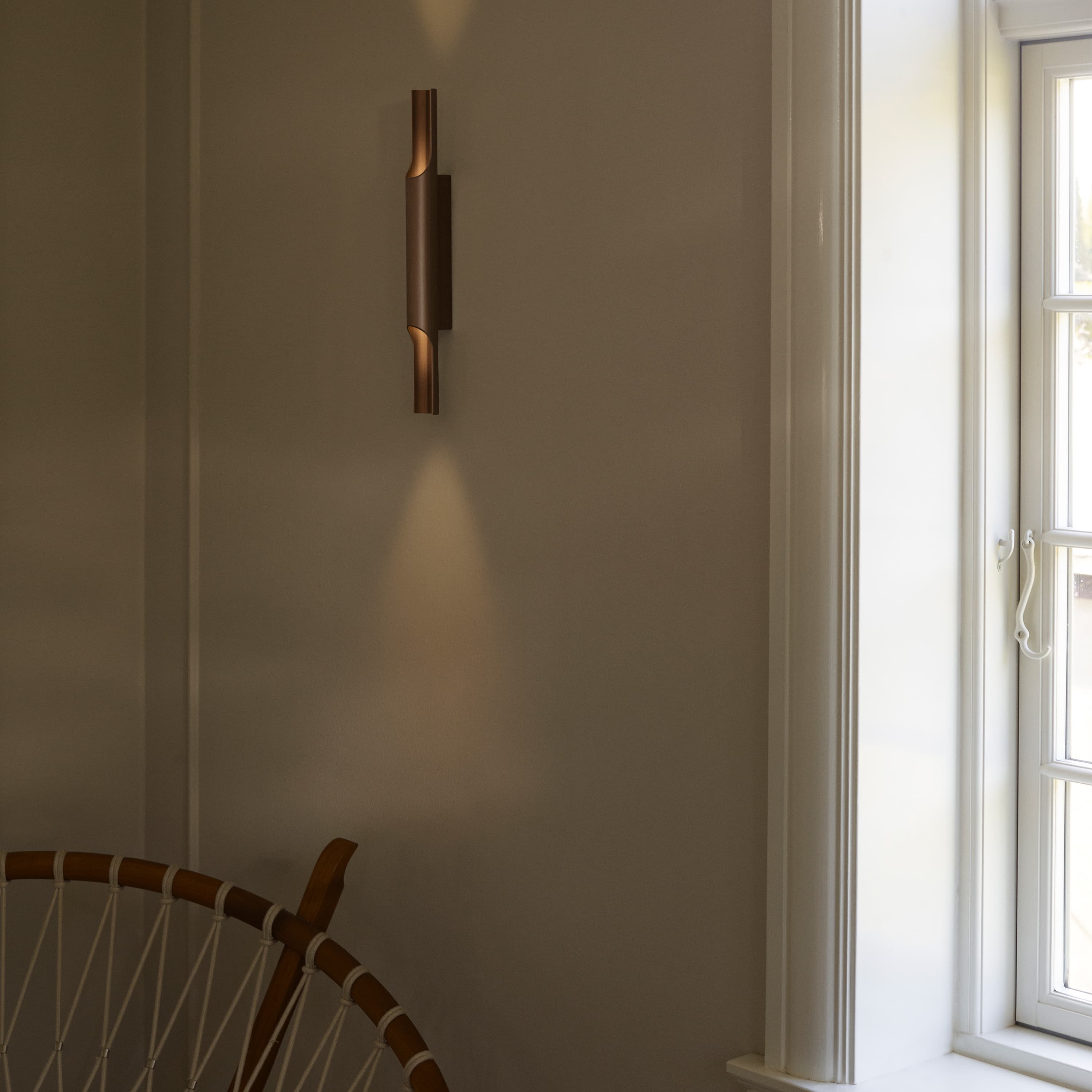 Pan Wandleuchte Aluminium 60cm