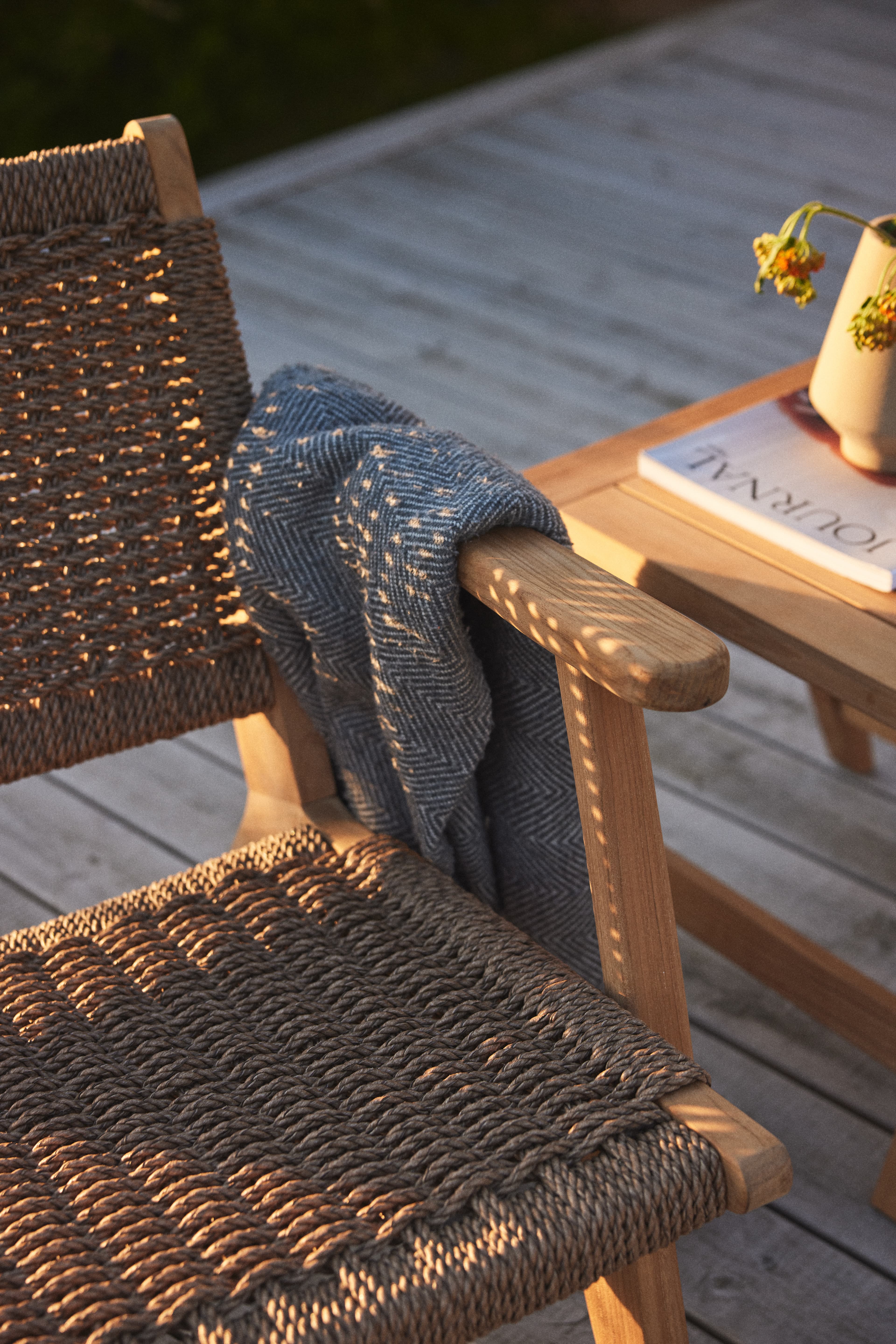 Eya Outdoor Loungestuhl Teak