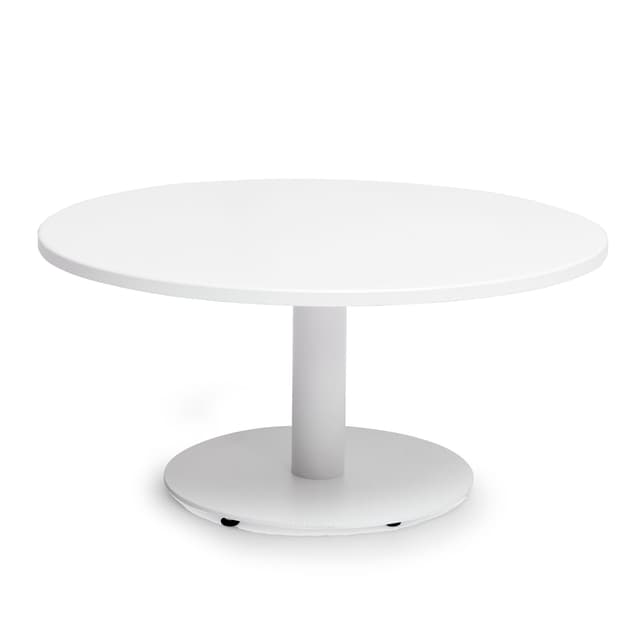 Näsby Couchtisch Weiß Ø80