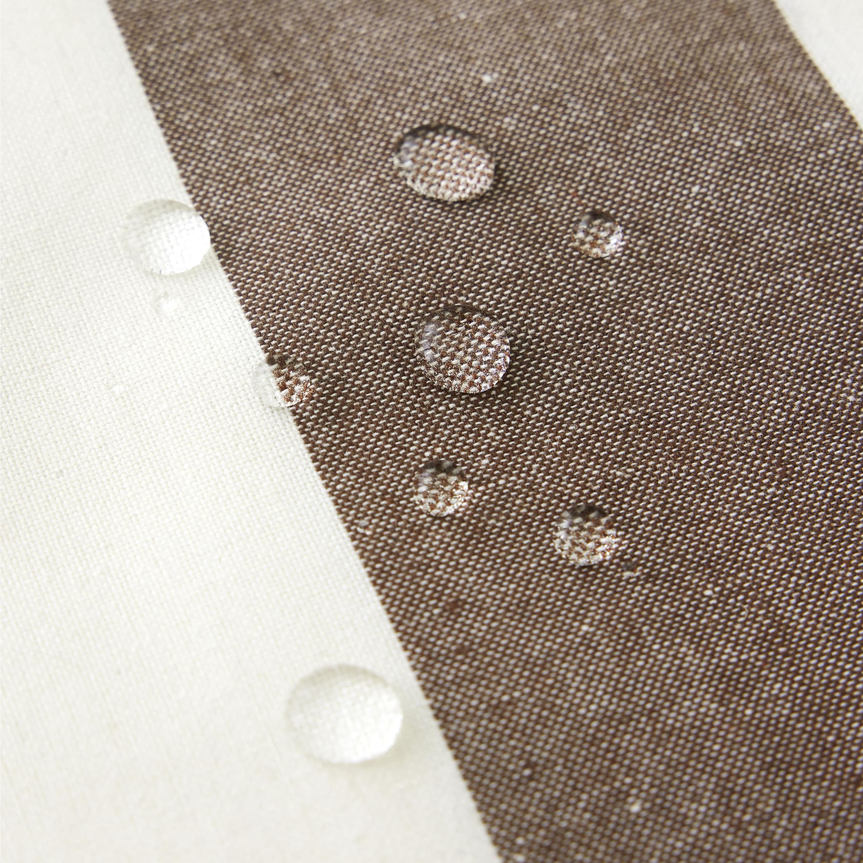 Striato Oilcloth Brown 140x260