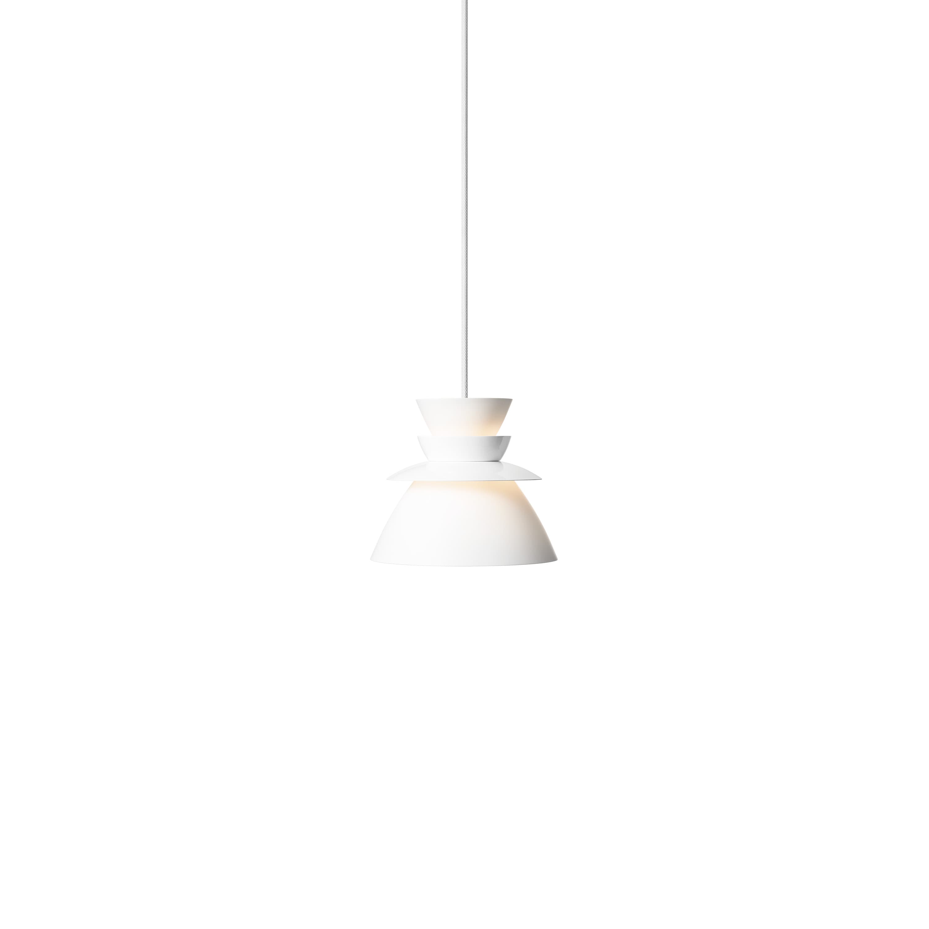 Sundowner Pendelleuchte Weiß 17cm