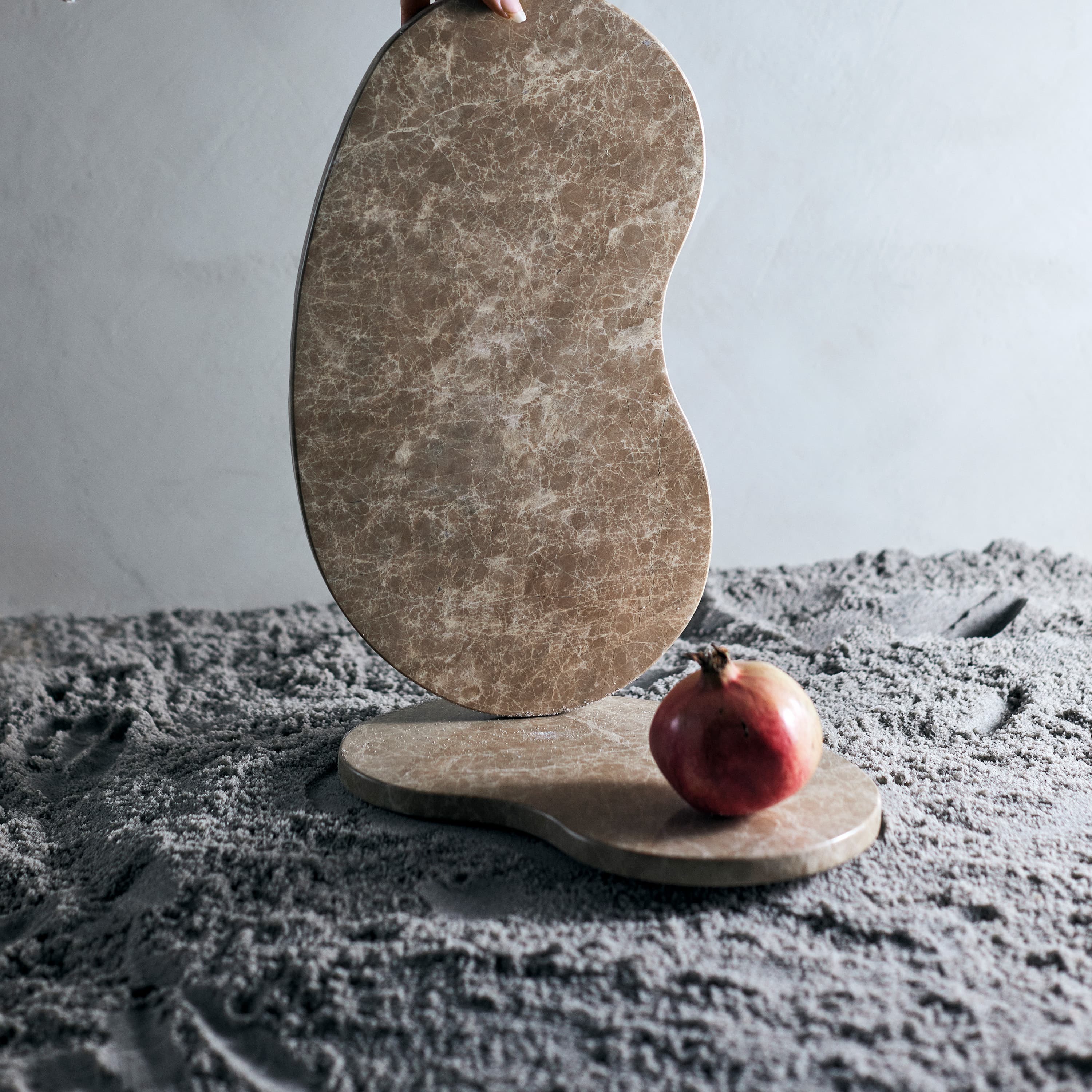 Suji Tapasbräda Sand Marble Small