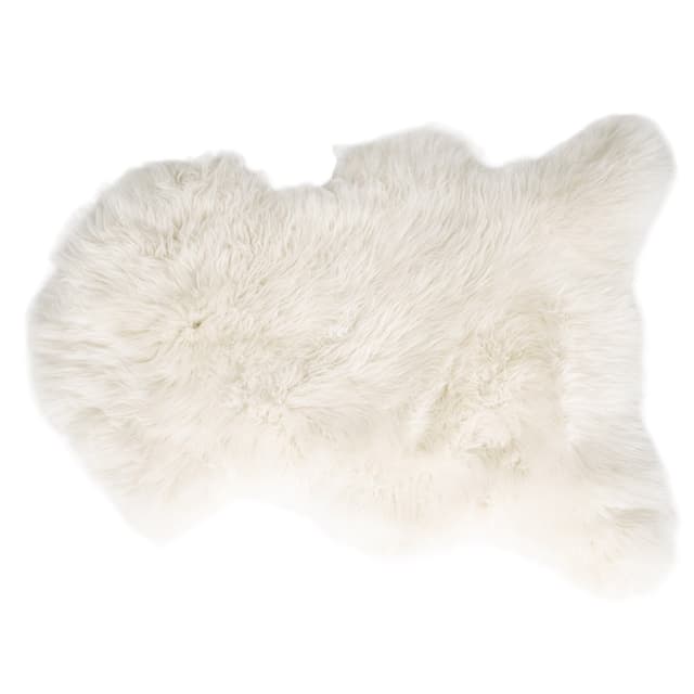 Livia Langhaariges Schaffell Ivory 105x70