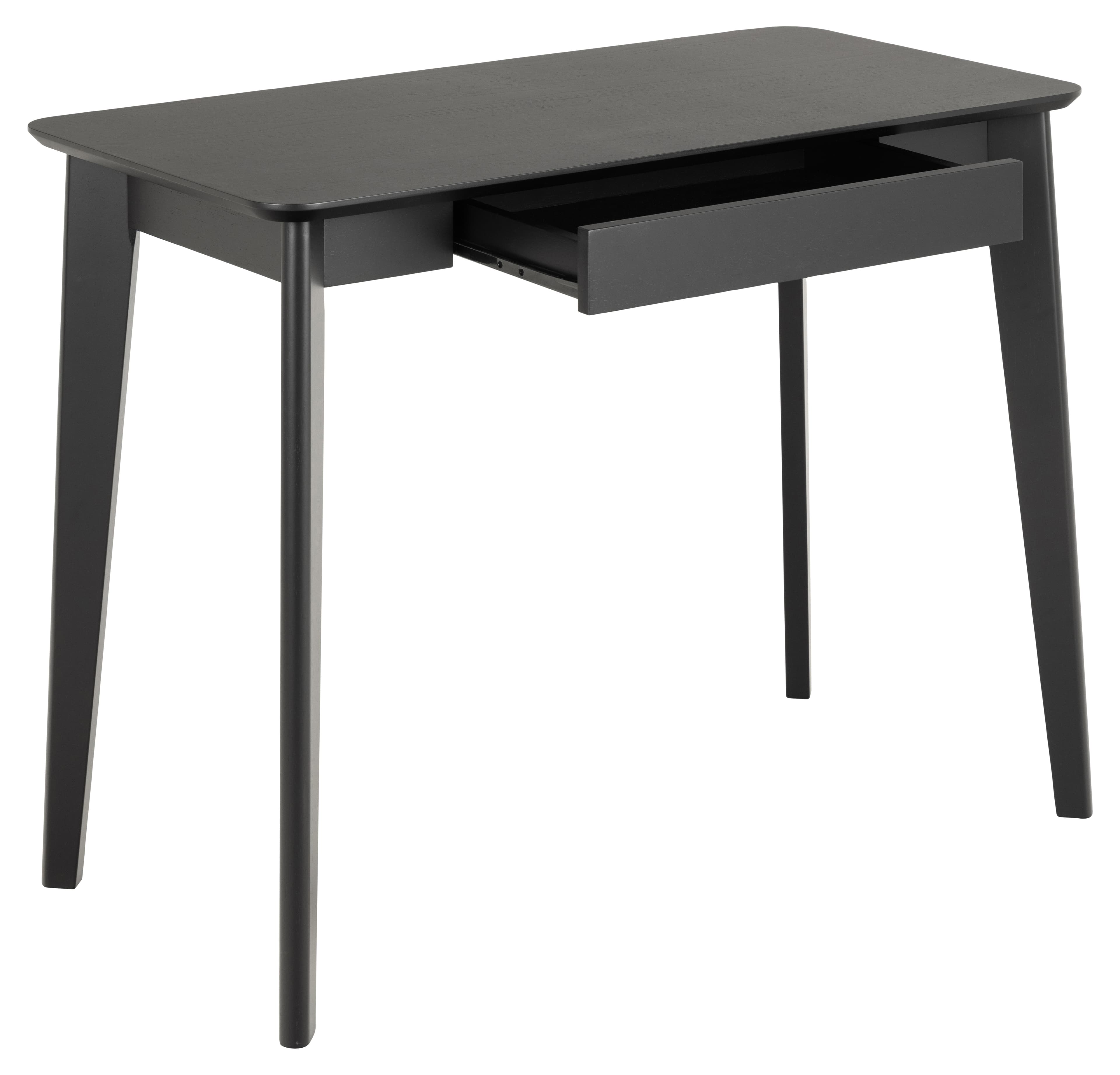 Cordelia Desk Oak Black 100x75