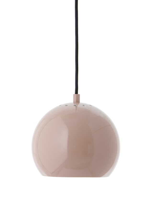 Ball Ceiling Light Glossy Nude Ø18