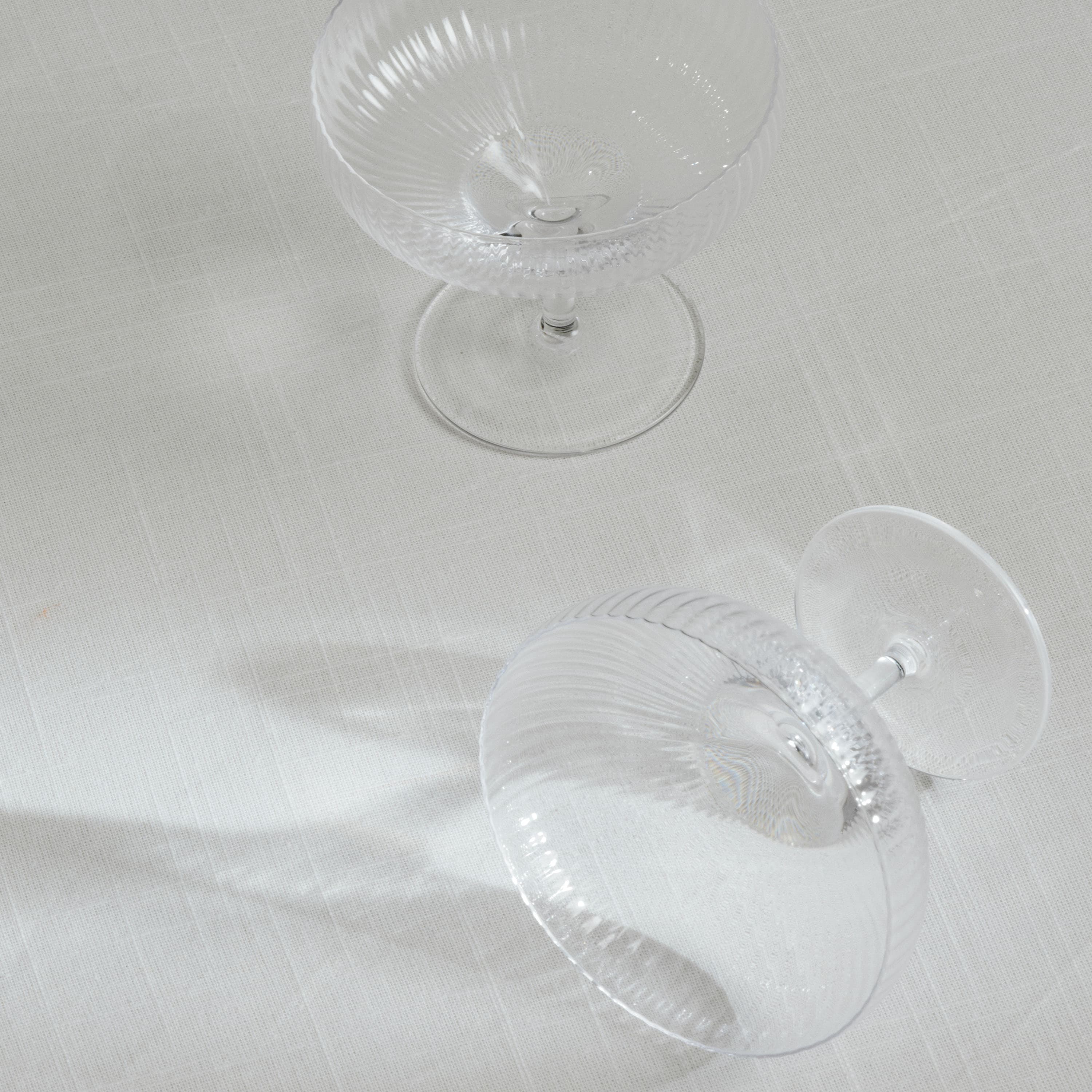 Inku Coupe Glass Transparent 4-pack