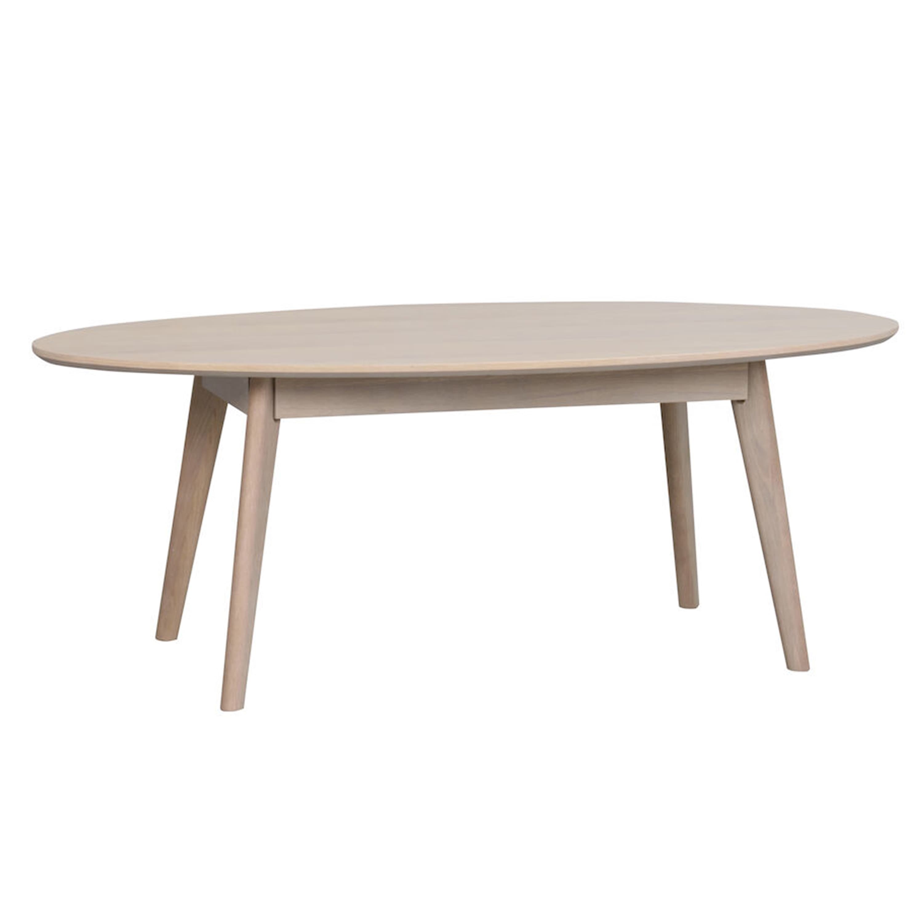 Yumi Coffee Table White Pigmented 130cm