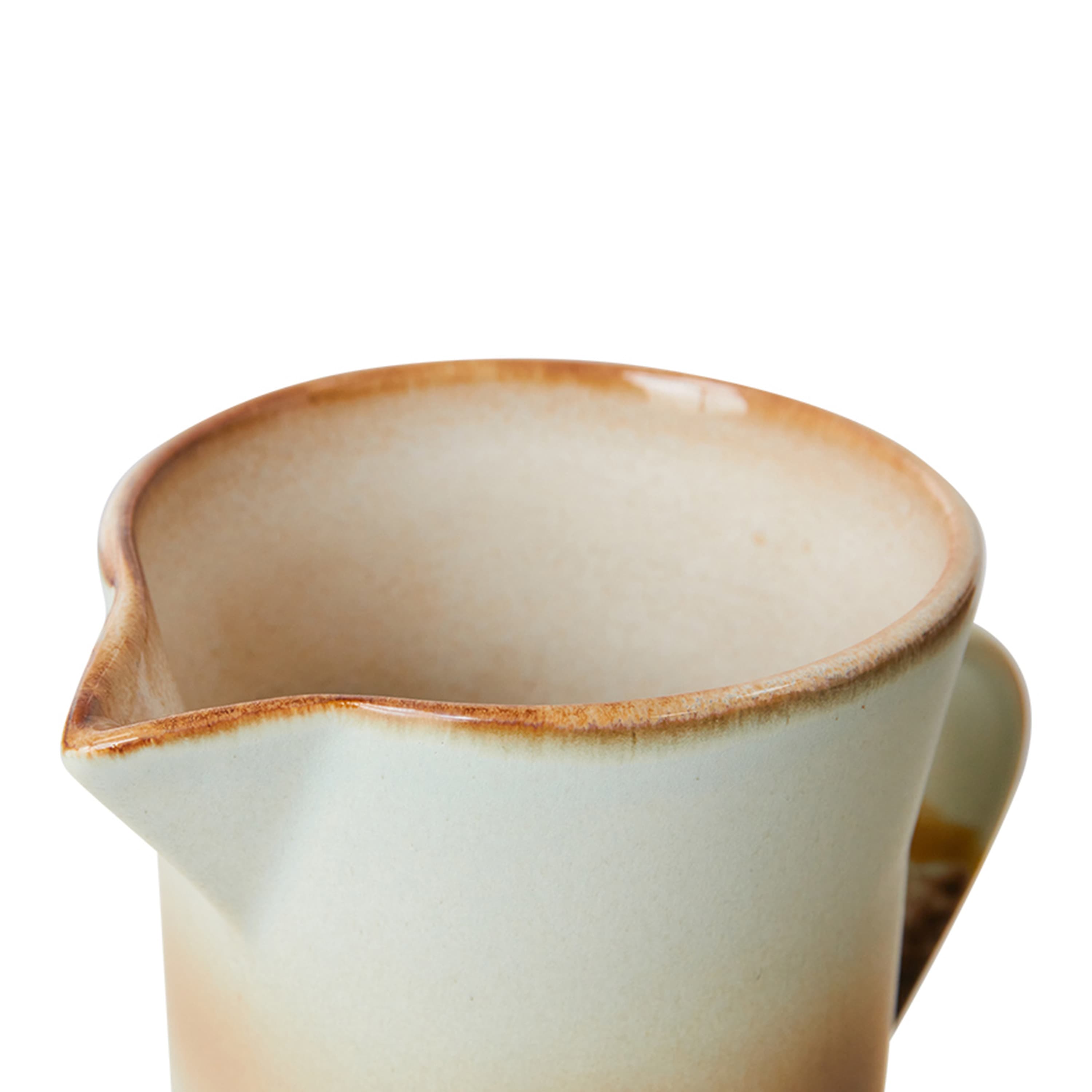 70s Ceramics Kanne Shell 120cl