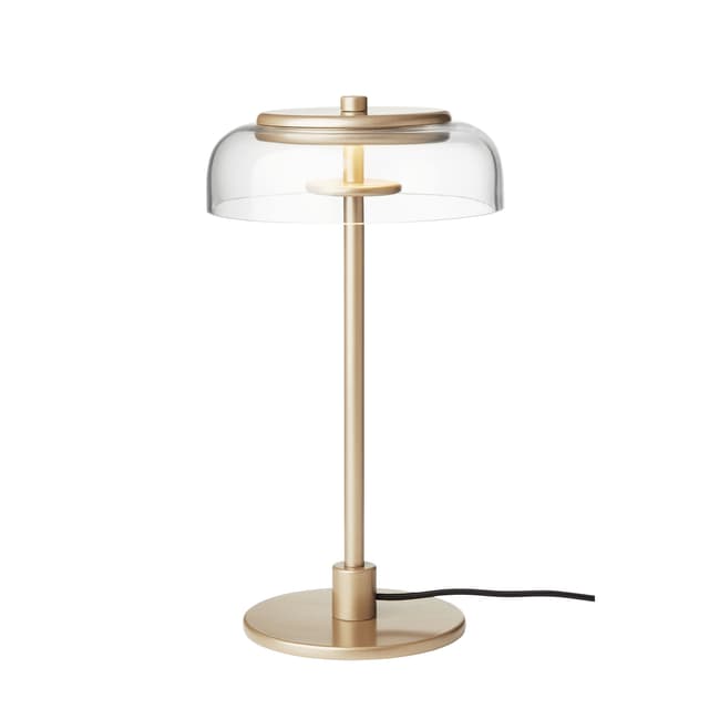 Blossi table lamp Nordic Gold/Clear Small