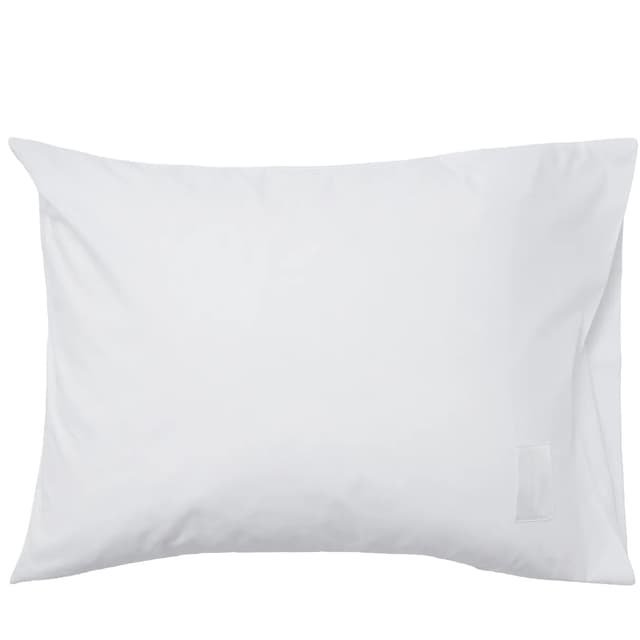 Pure Poplin Pillowcase White 50x60